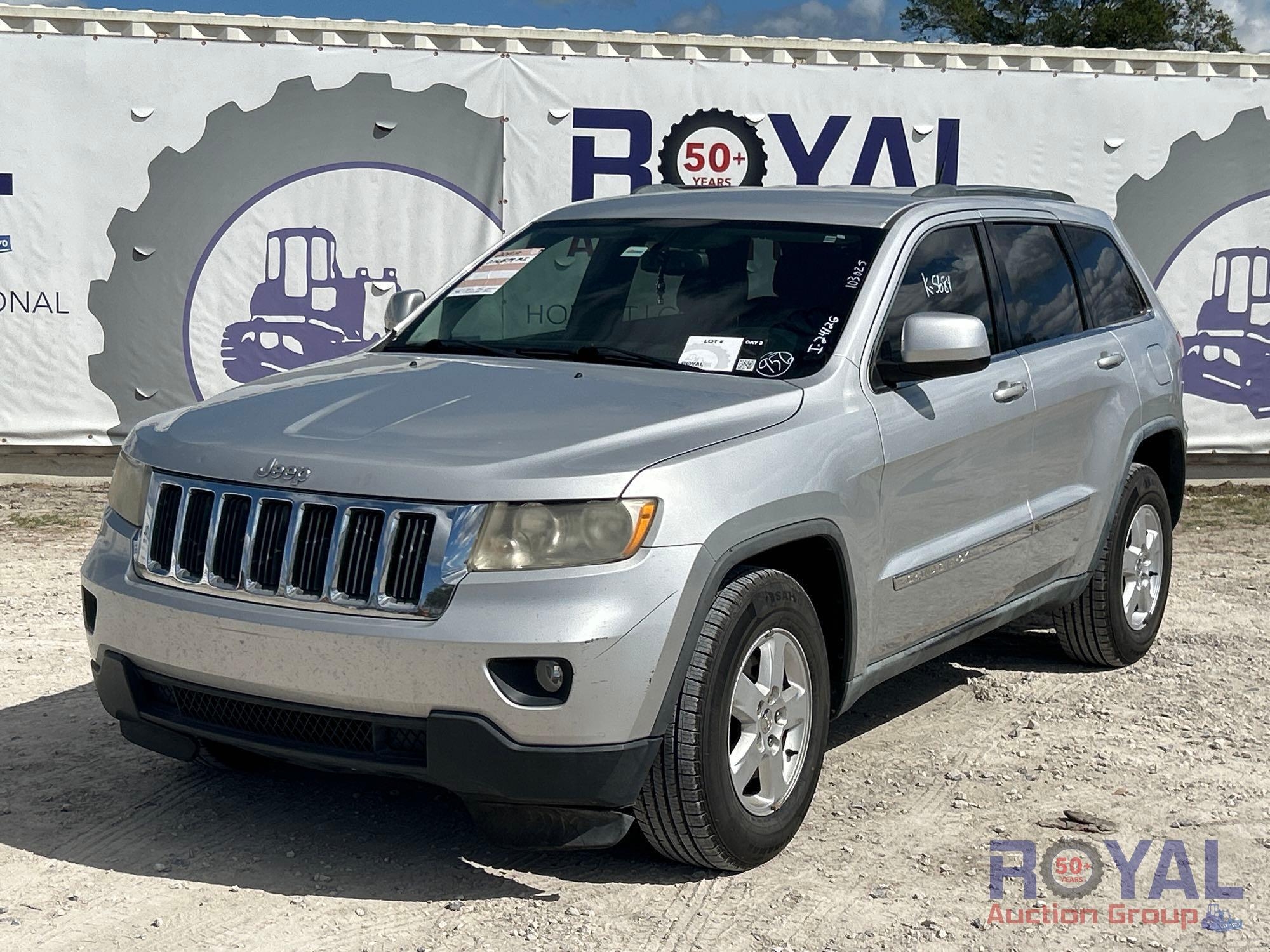 Year: 2011 Make: Jeep Model: Grand Cherokee Vehicle Type: Multipurpose Vehicle (MPV) Mileage: (A55853)