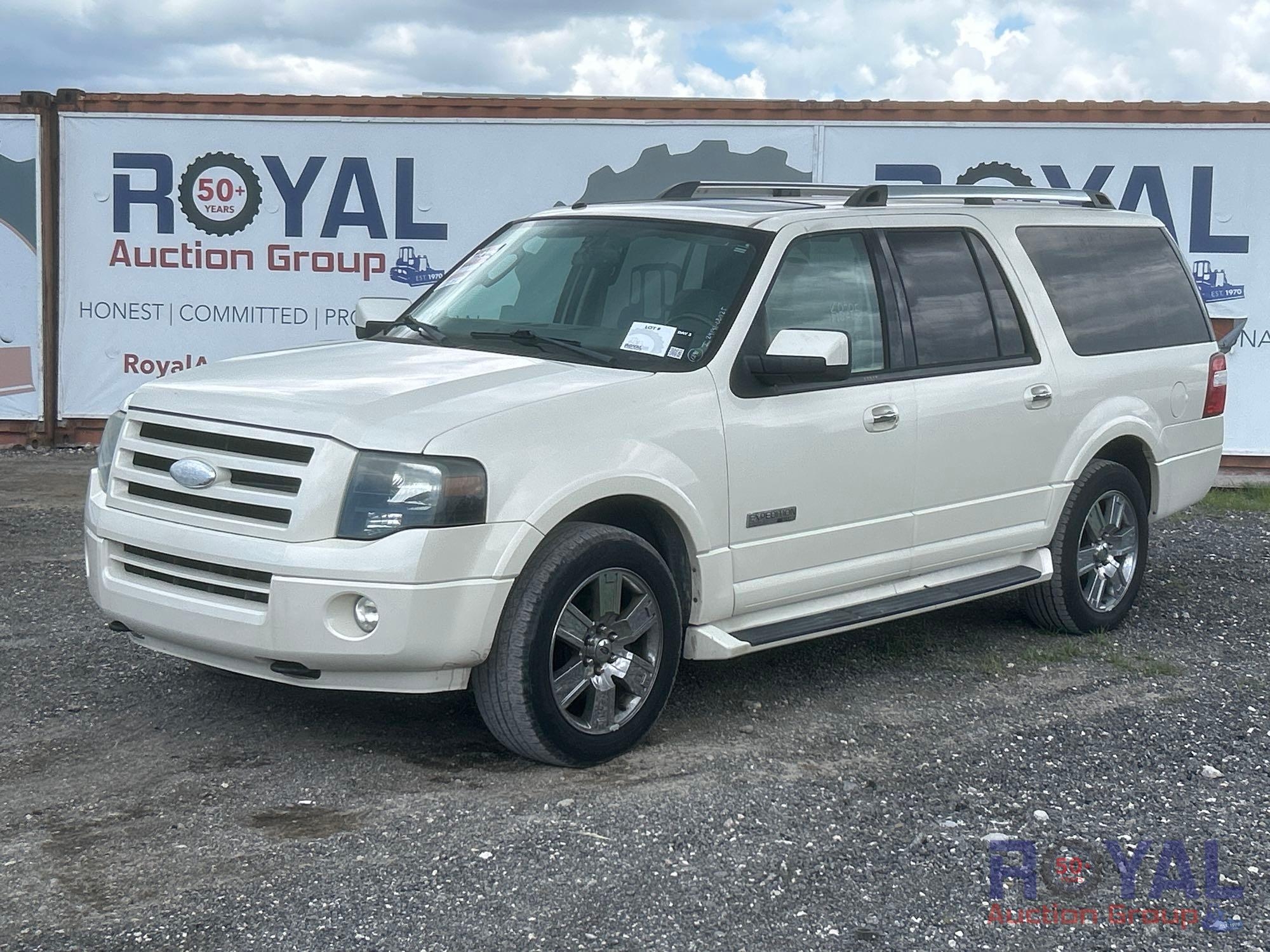 2007 Ford Expedition EL Limited 4x4 SUV (A53424)