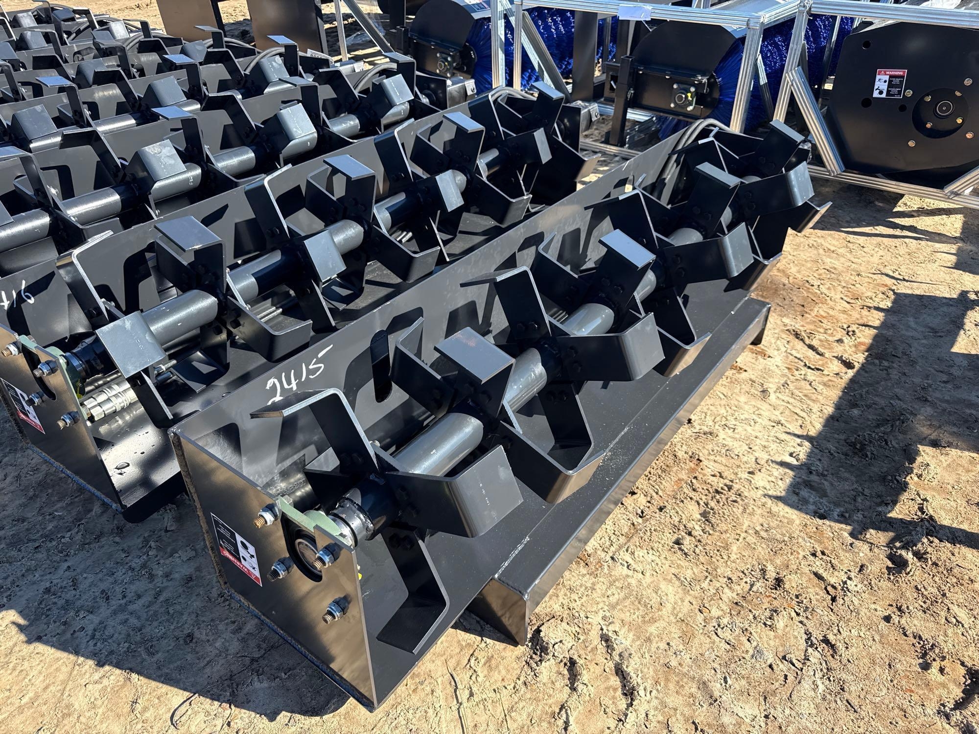 UNUSED JCT 72" HYD TILLER (A58376)