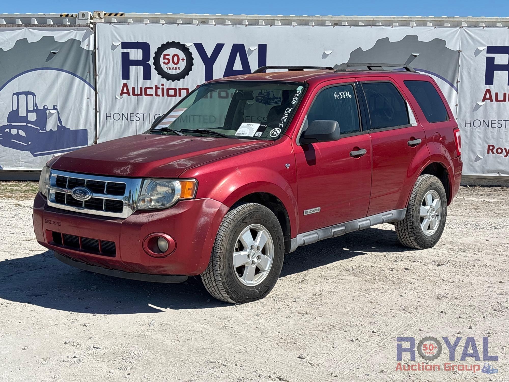 2008 Ford Escape XLT SUV (A55853)