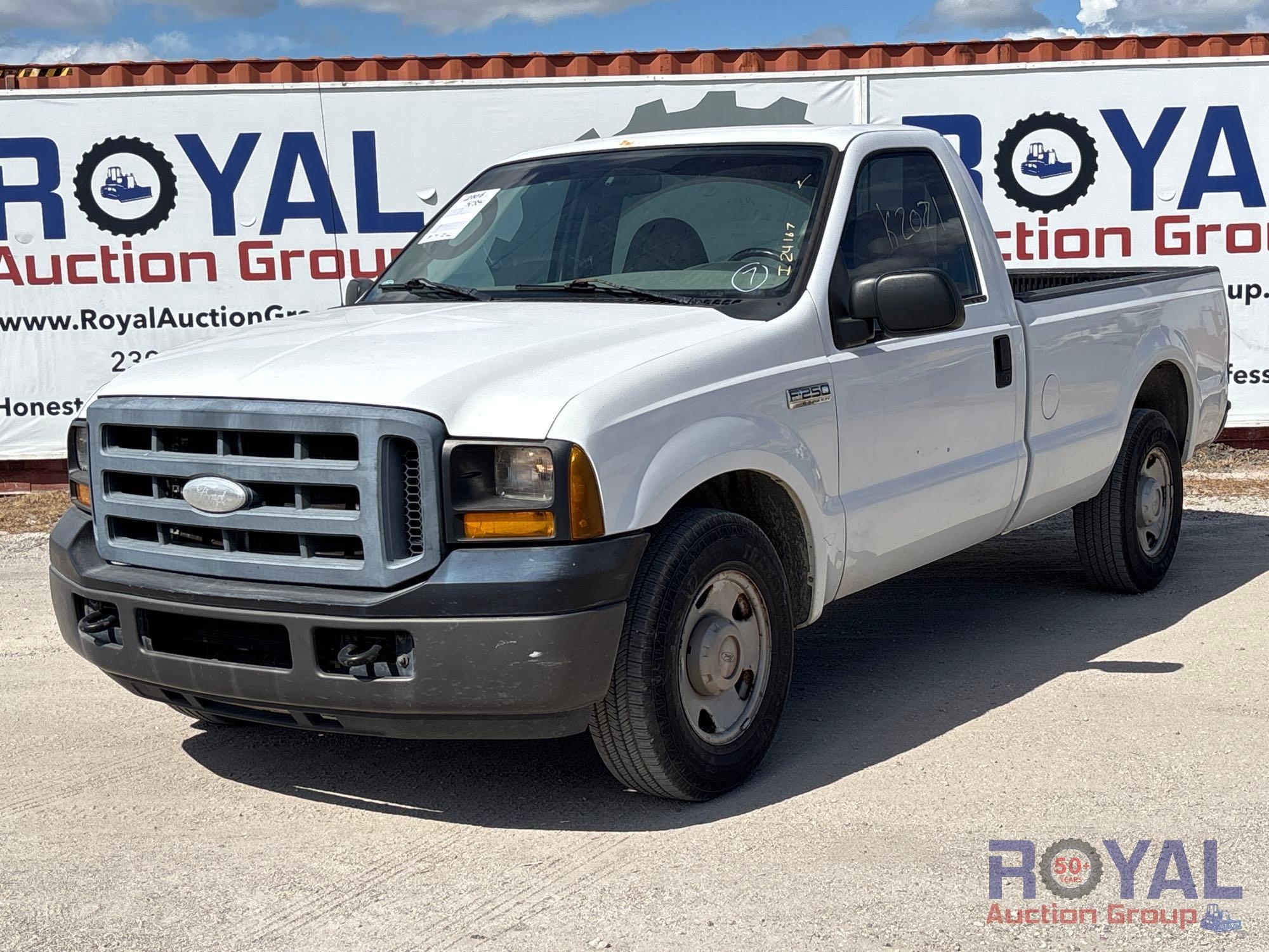 Year: 2006 Make: Ford Model: F-250 Vehicle Type: Pickup Truck Mileage: 57,884 Plate: Body Type: 2 (A55788)