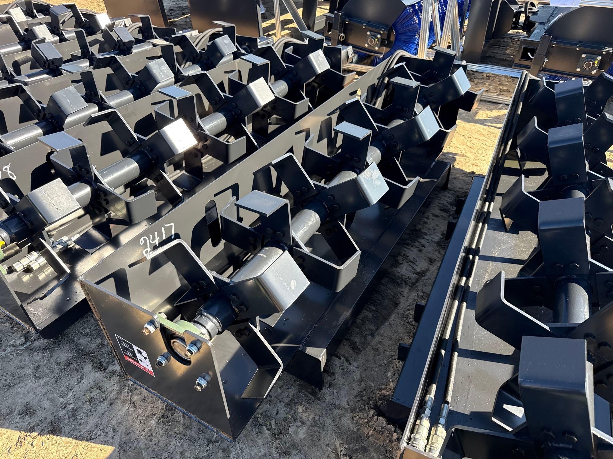 UNUSED JCT 72" HYD TILLER (A58376)