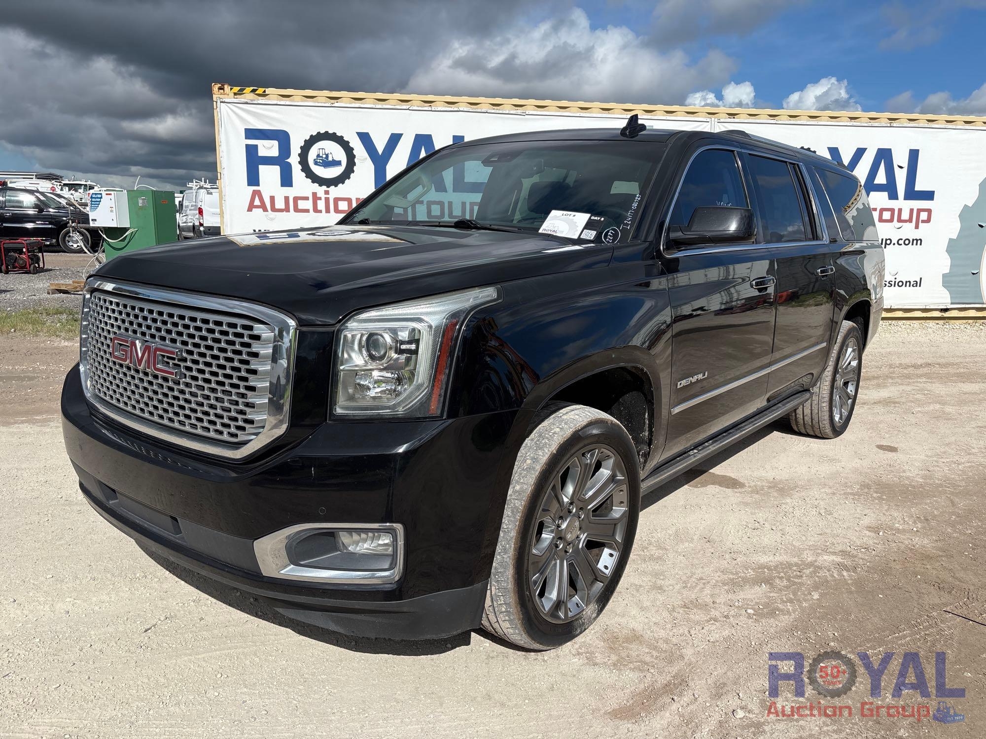 2015 GMC Yukon XL Denali SUV (A50324)