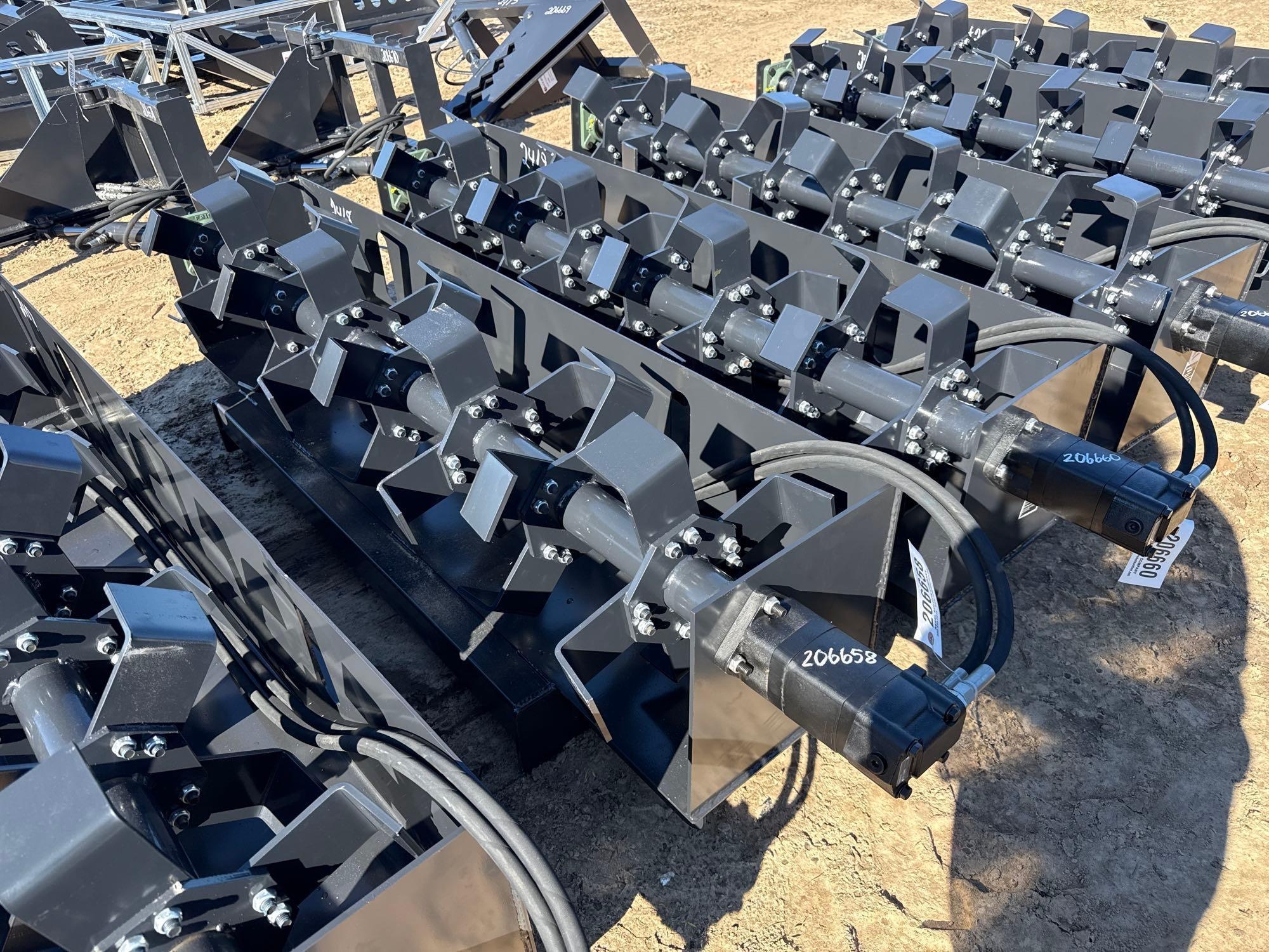 UNUSED JCT 72" HYD TILLER (A58376)