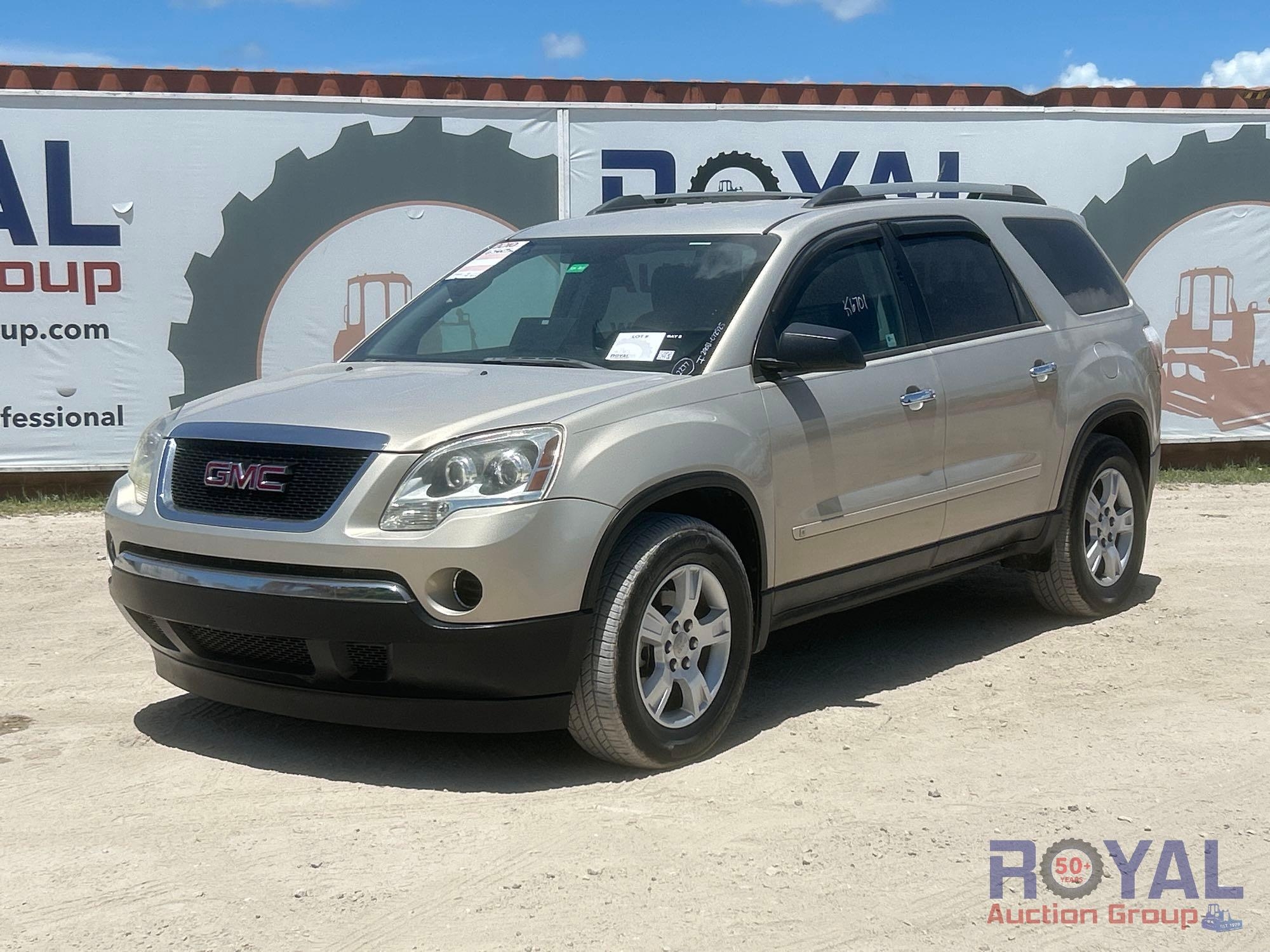 2010 GMC Acadia SL SUV (A55758)