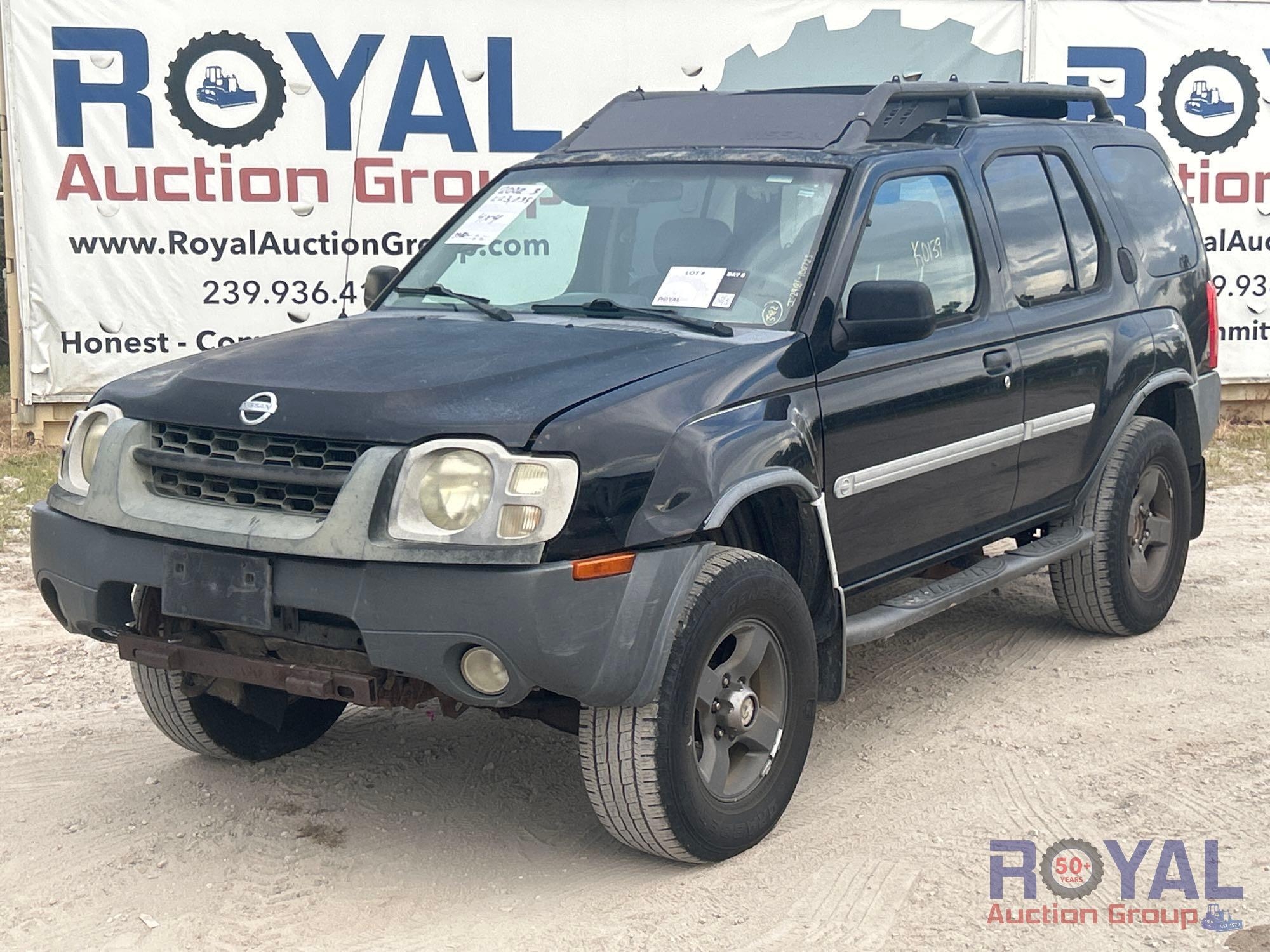 2002 Nissan Xterra 4X4 SUV (A55758)