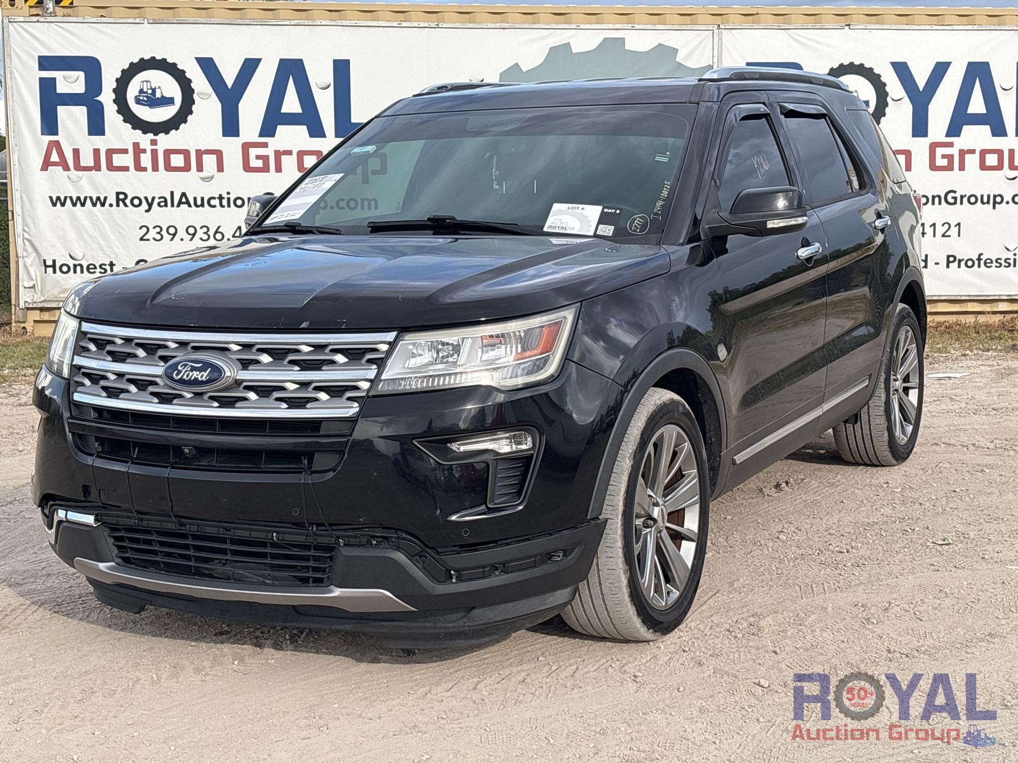 2018 Ford Explorer SUV (A55758)
