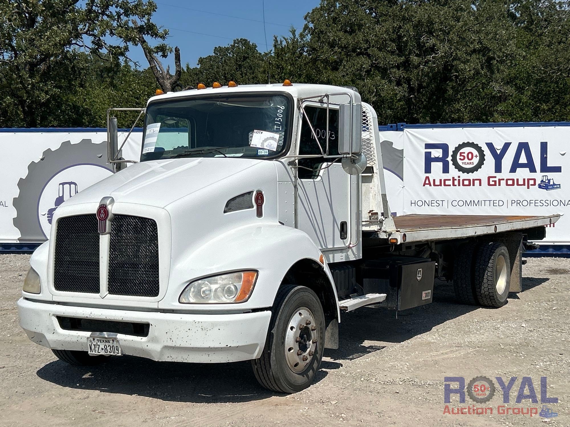 2011 Kenworth T300 Jerr-Dan 21WSRB Rollback Truck (A52377)