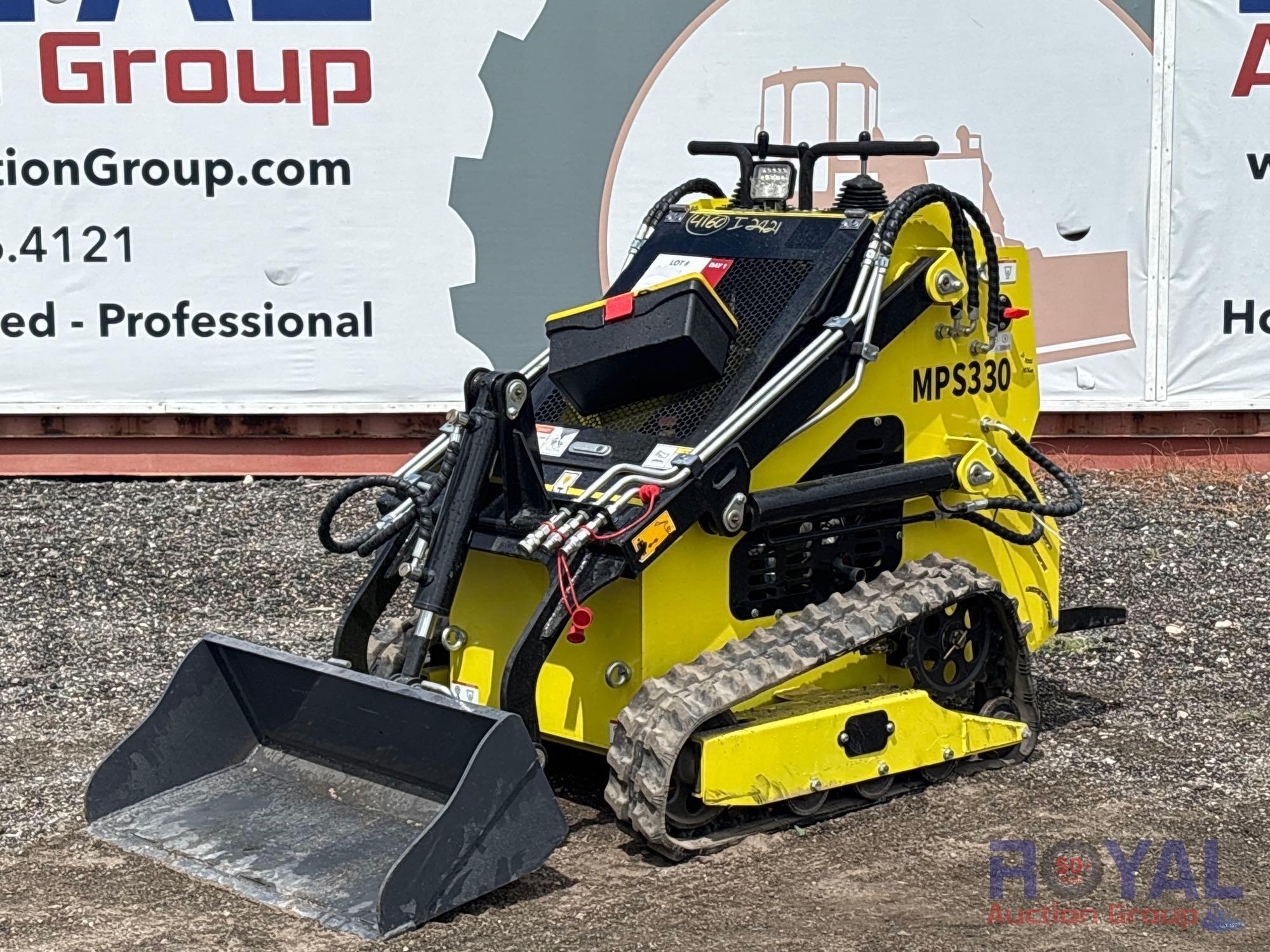 2024 Mach Pro MPS330 Mini Stand-On Track Loader Skid Steer (A55787)