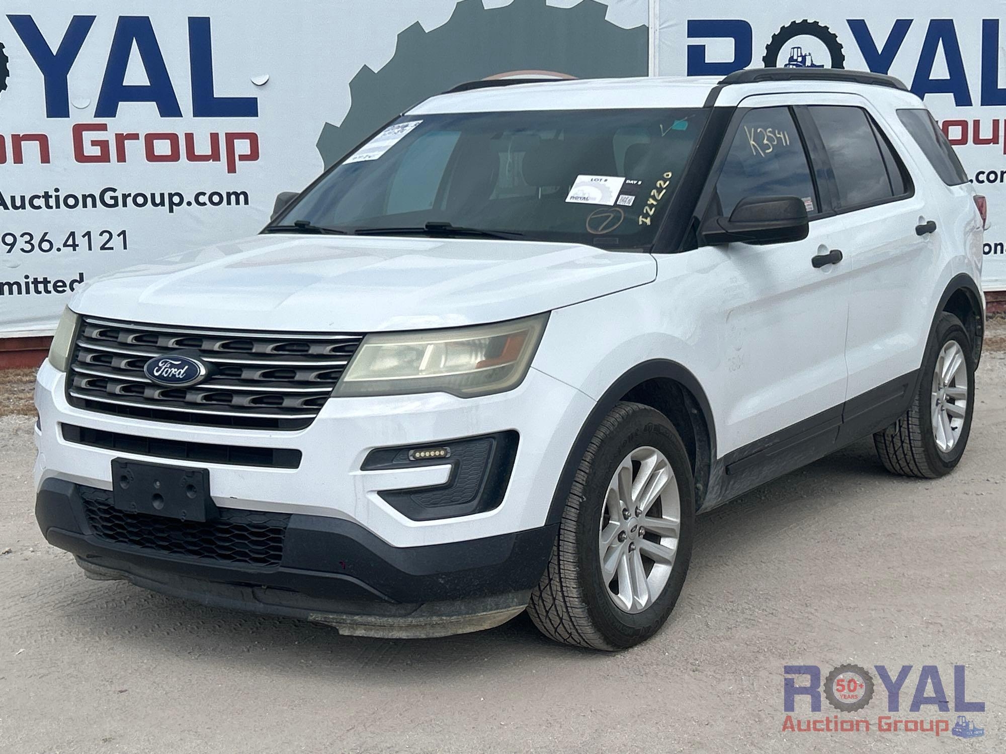 Year: 2016 Make: Ford Model: Explorer Vehicle Type: Multipurpose Vehicle (MPV) Mileage: Plate: Body (A55758)
