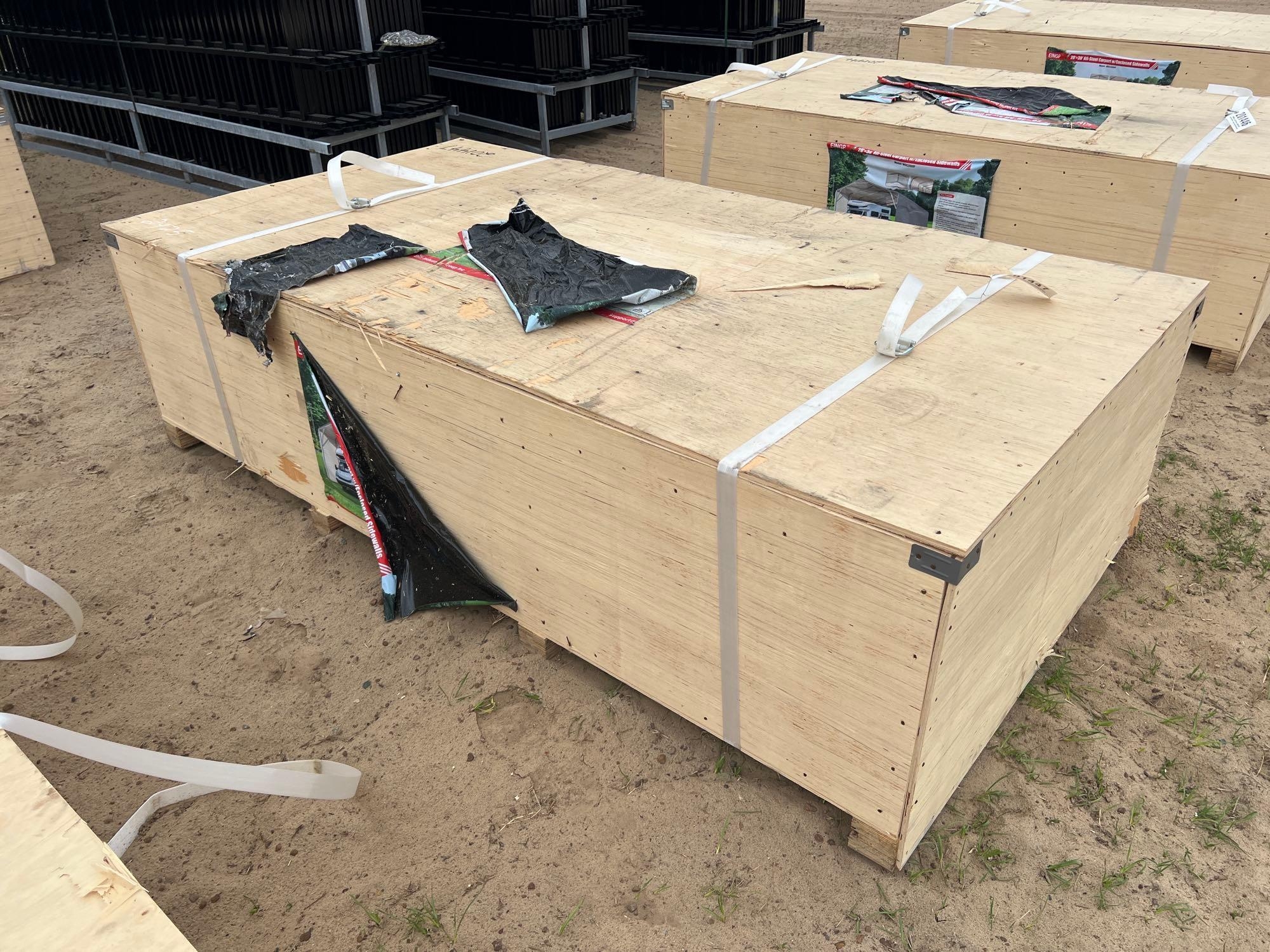 UNUSED EINGP MSC2030F 20' X 30' ALL-STEEL CARPORT (A54757)