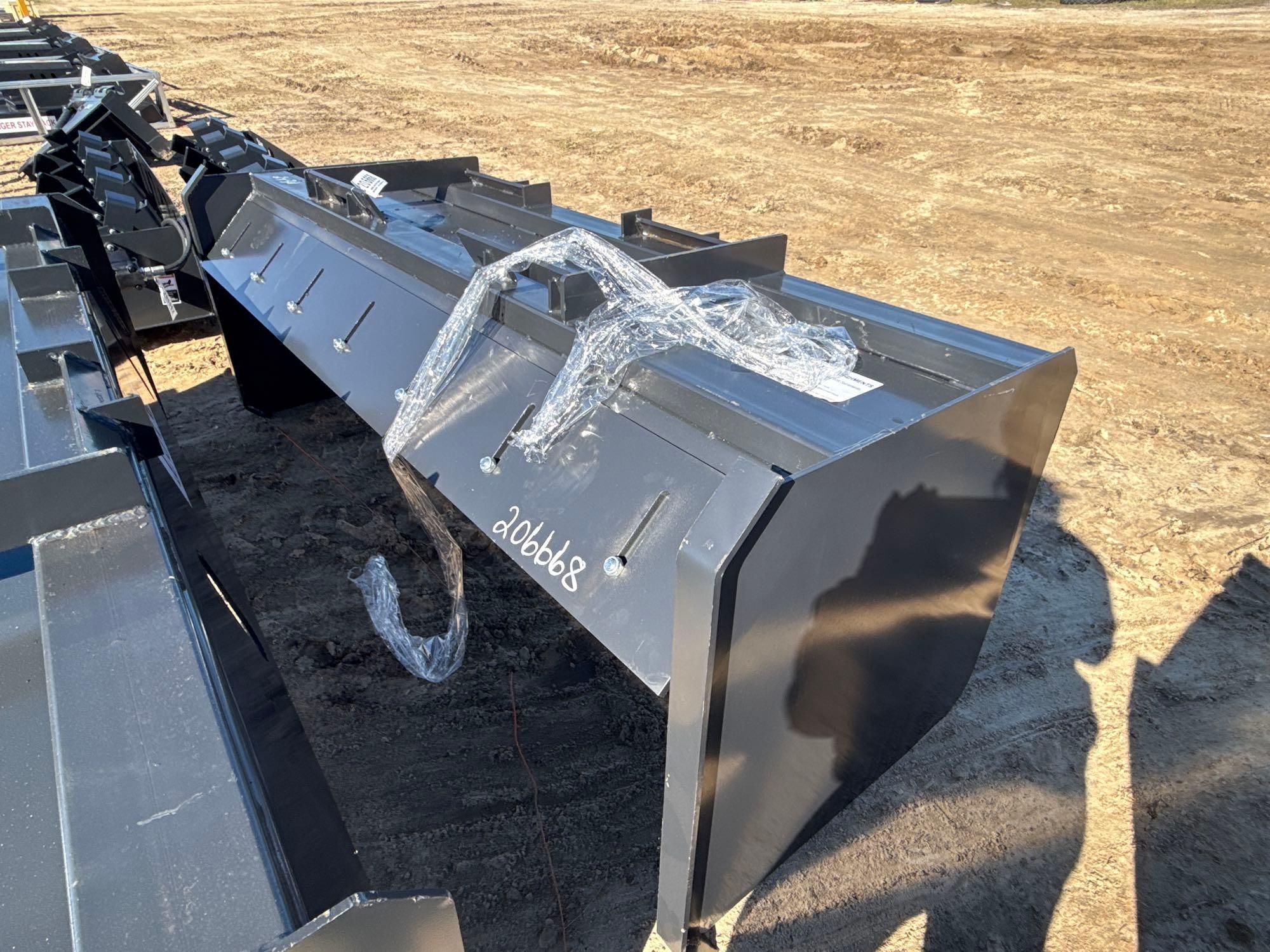 UNUSED JCT 84" SNOW PUSHER (A58376)