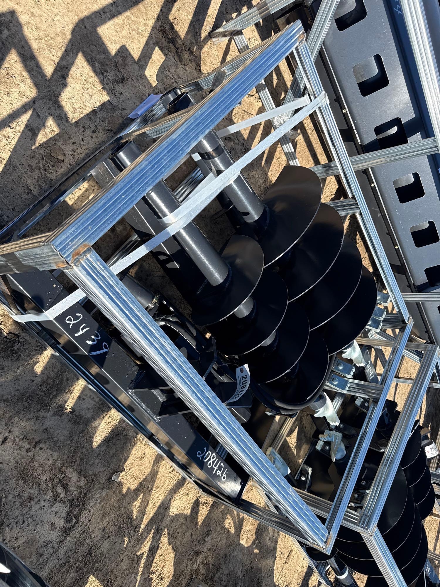 UNUSED JCT HYD AUGER 8", 12" & 16" BITS (A58376)