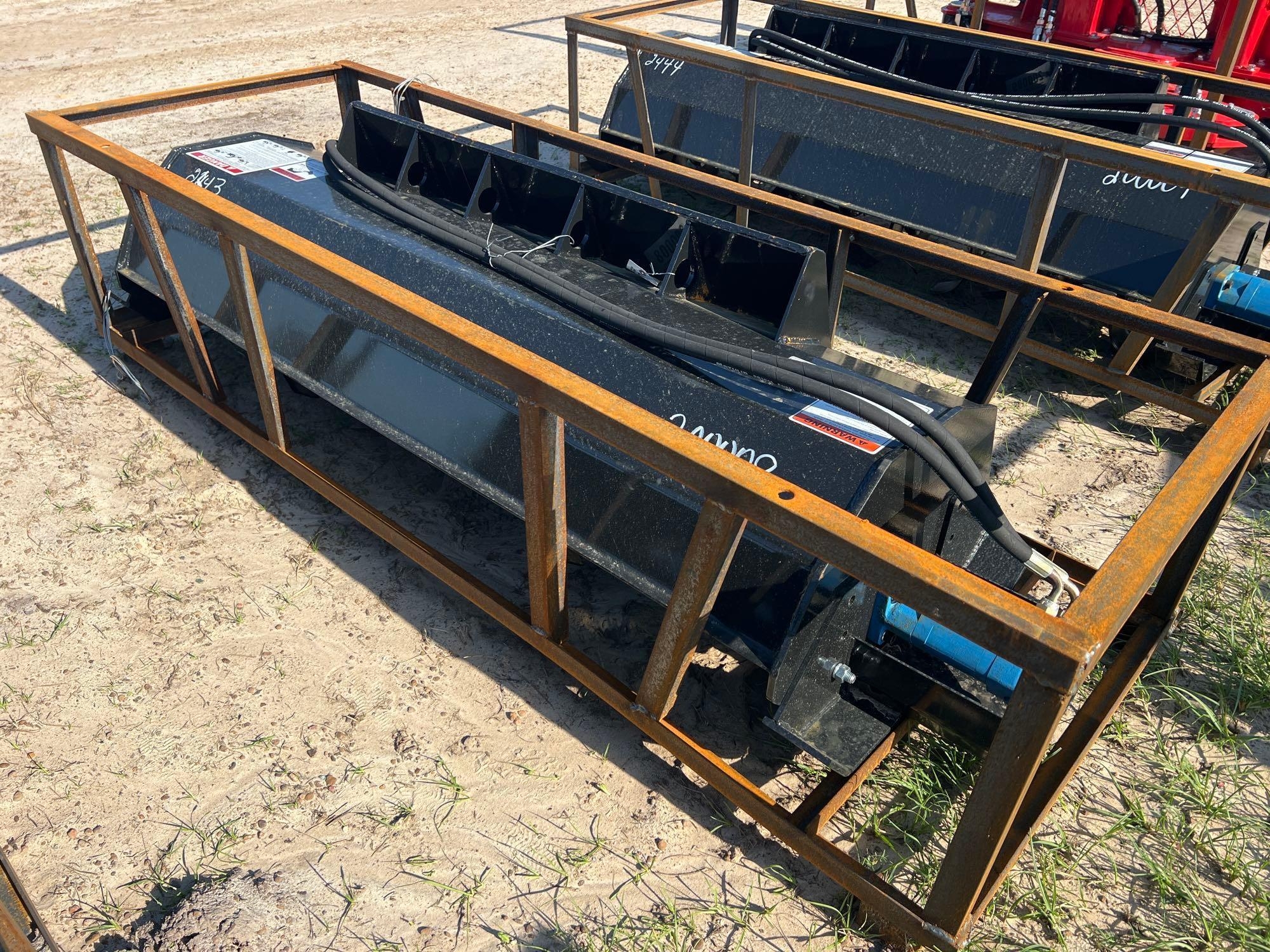 UNUSED MOWER KING ECSSTR072-72" HYD TILLER (A51248)
