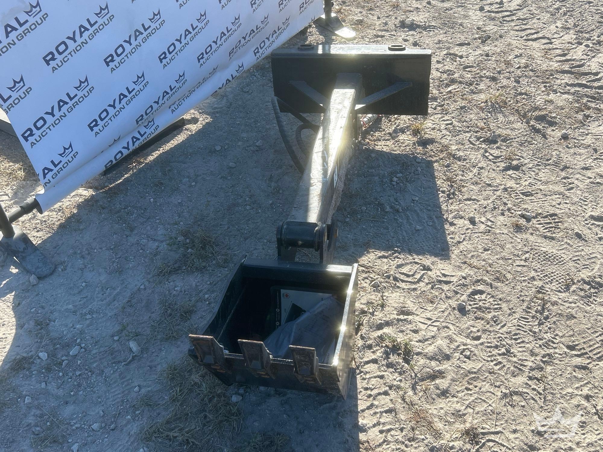 2025 ZWB 59in Excavator Boom Mini Skid Steer Attachment (A56857)