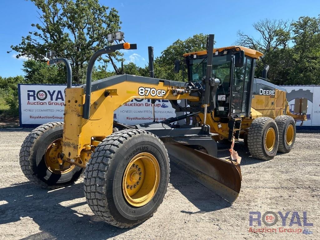 2020 John Deere 870GP Articulated Motor Grader (A49461)