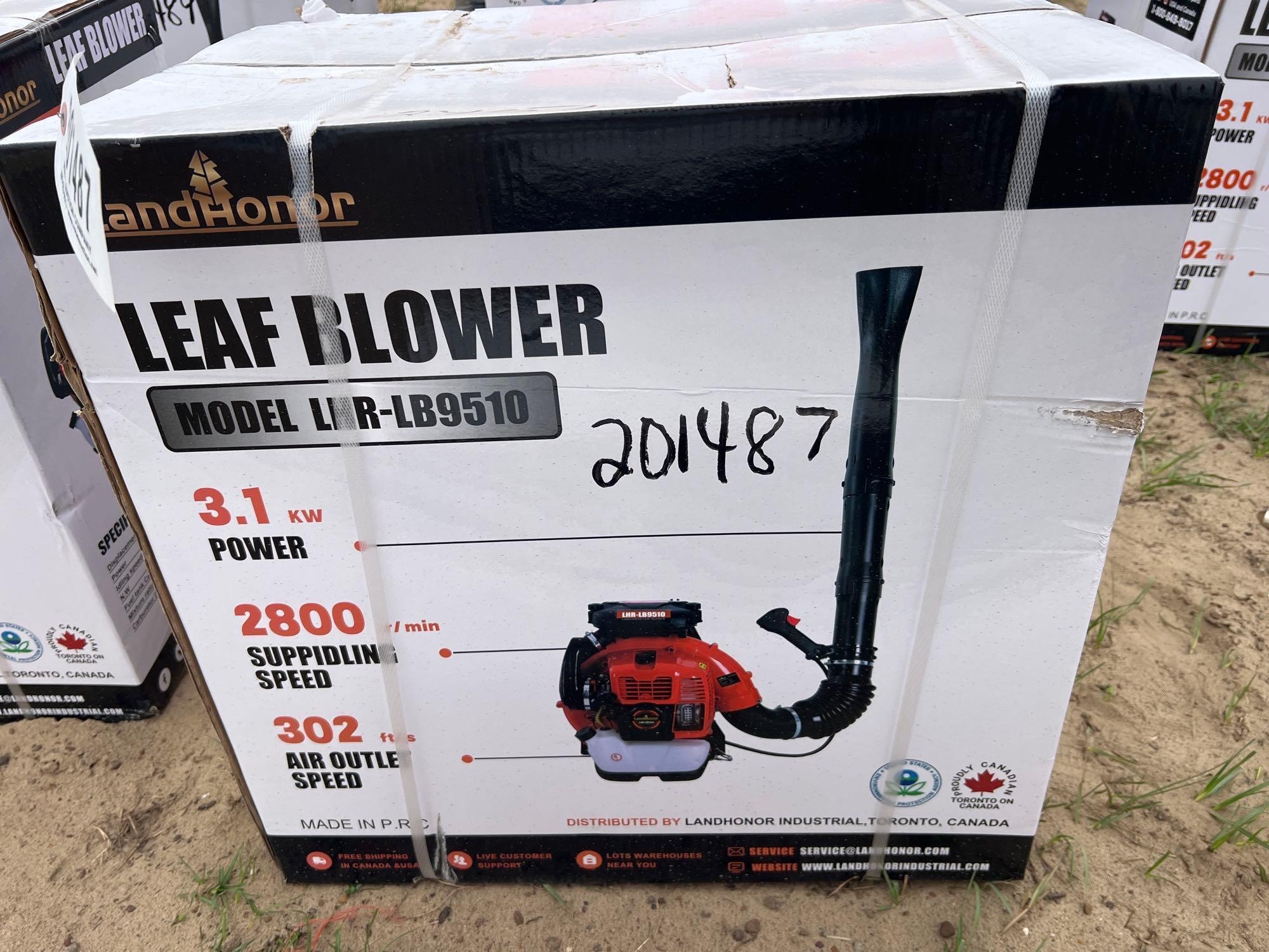 UNUSED LANDHONOR LHR-LB9510 GAS LEAF BLOWER (A54757)