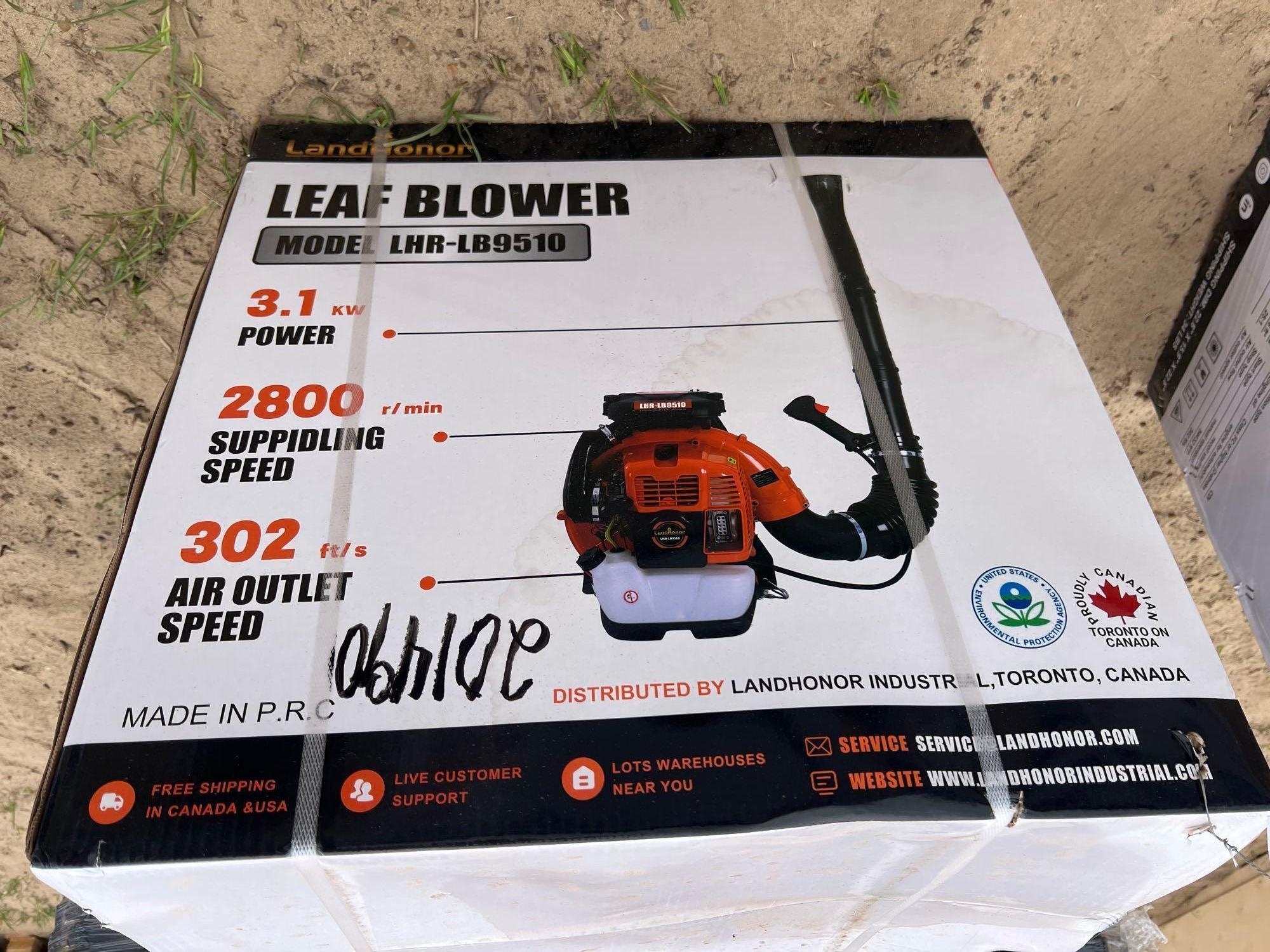 UNUSED LANDHONOR LHR-LB9510 GAS LEAF BLOWER (A54757)