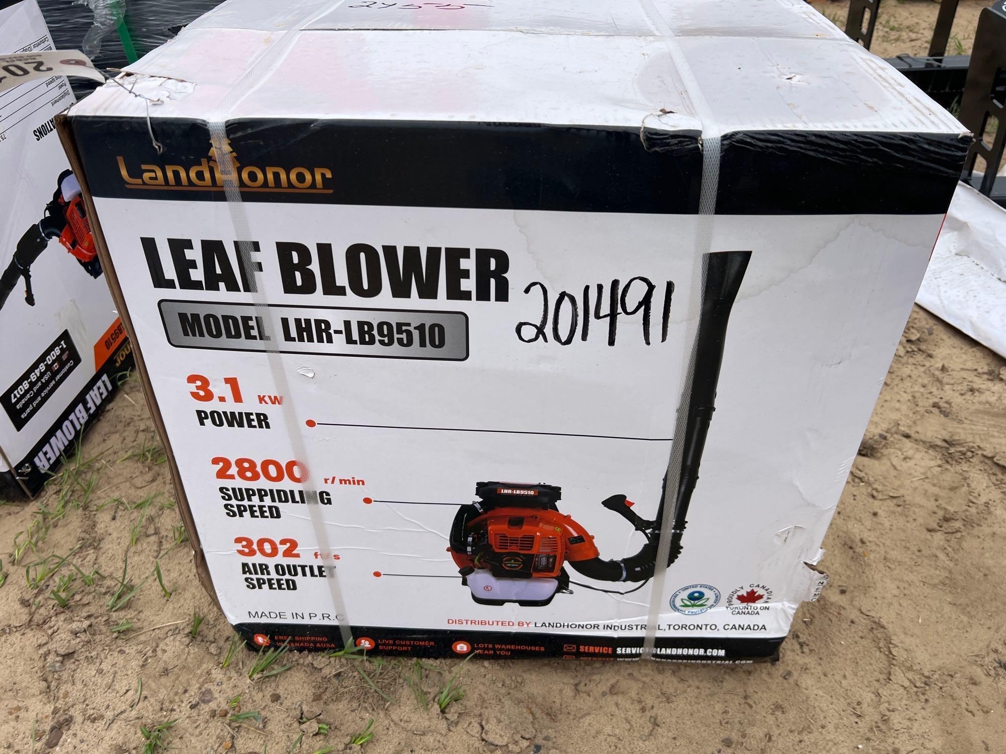 UNUSED LANDHONOR LHR-LB9510 GAS LEAF BLOWER (A54757)