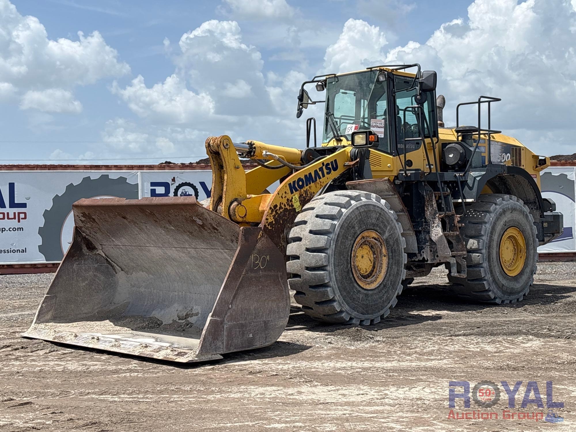 2018 Komatsu WA500-8 Articulated Wheel Loader (A50322)