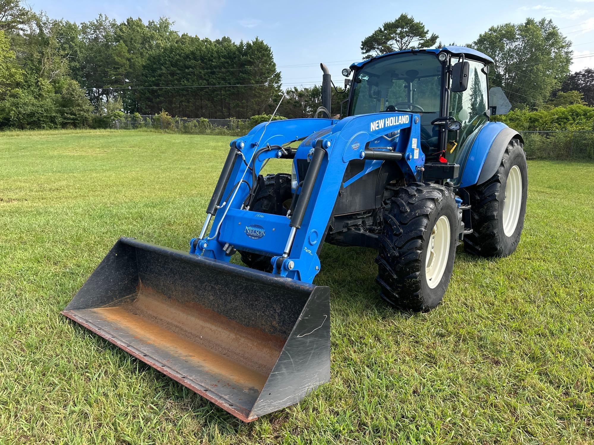 2022 New Holland T5.120 Tractor with Loader (A51573)