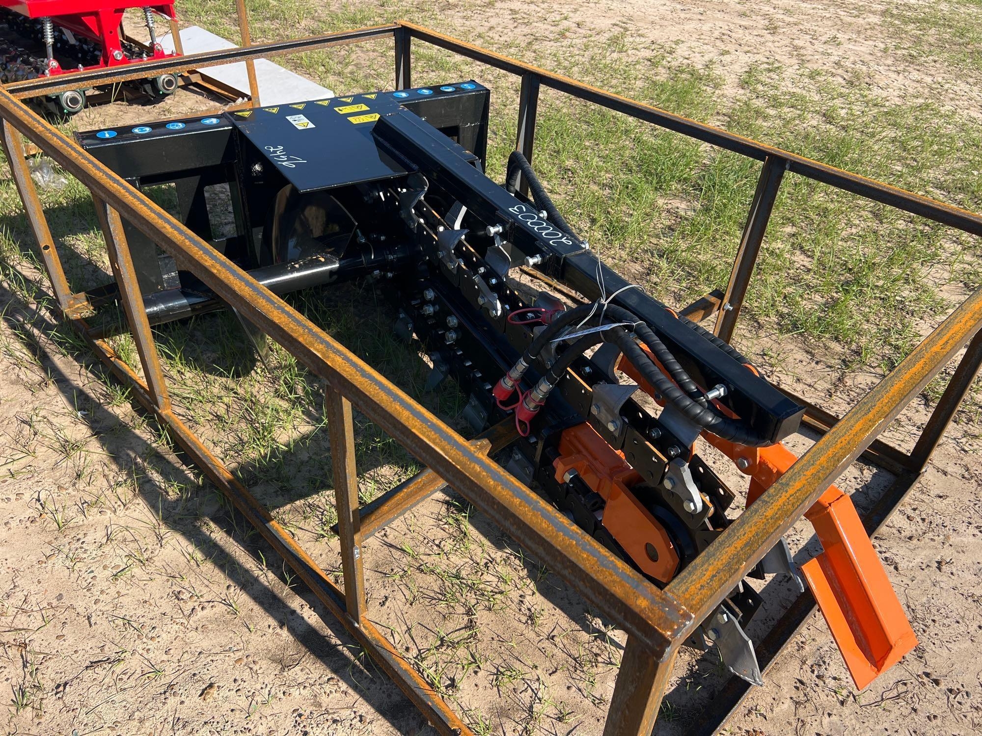 UNUSED MOWER KING ECSSCT72-72" HYD TRENCHER (A51248)