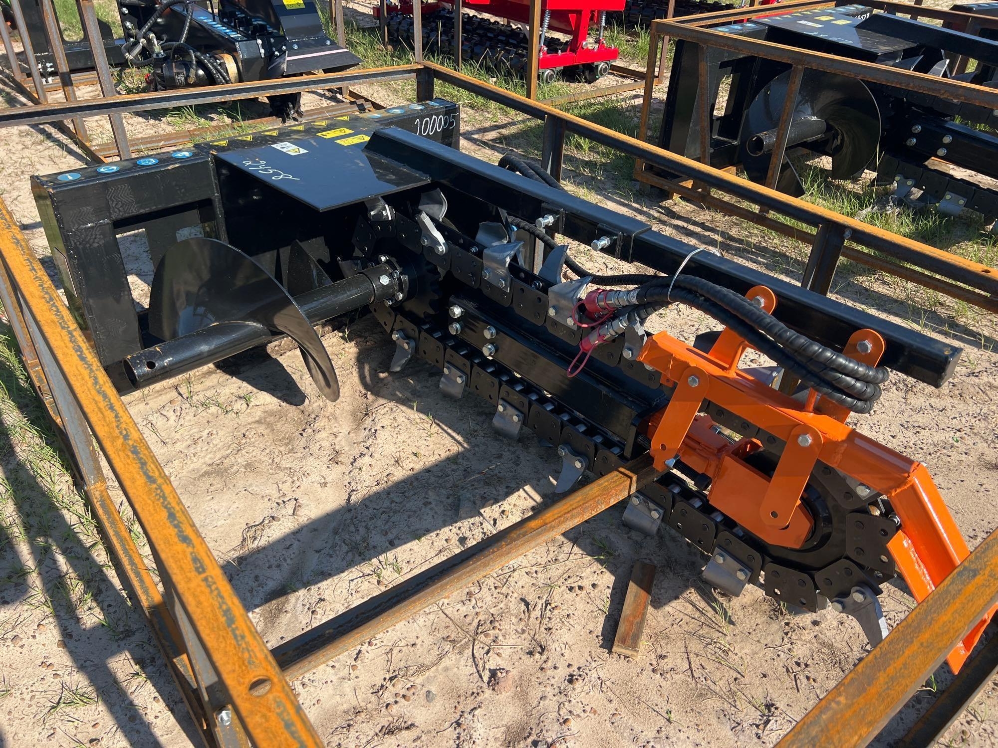 UNUSED MOWER KING ECSSCT72-72" HYD TRENCHER (A51248)