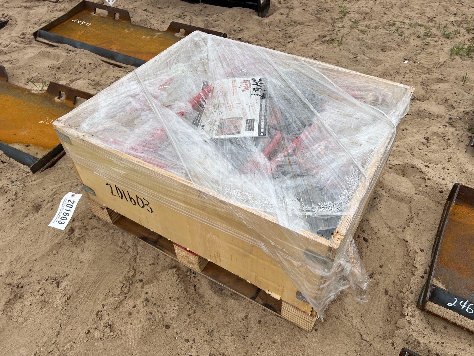 UNUSED LANDHERO CHAINS, BINDERS & DBL CHAIN SLINGS (A54757)