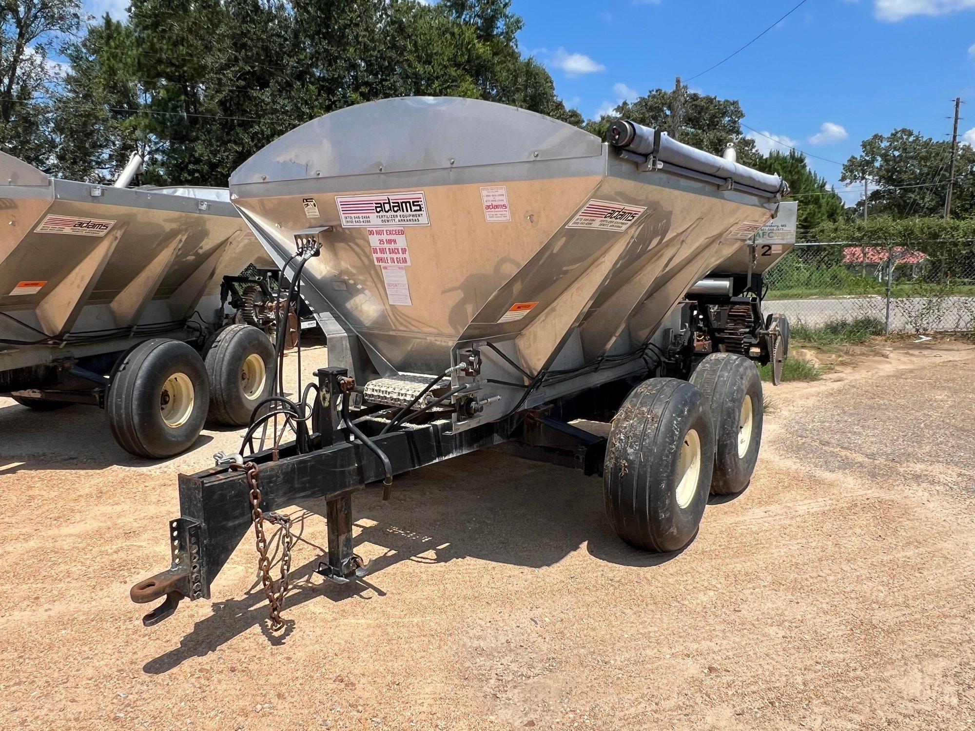 Adams 6Ton Hydraulic Lime Spreader (A53473)