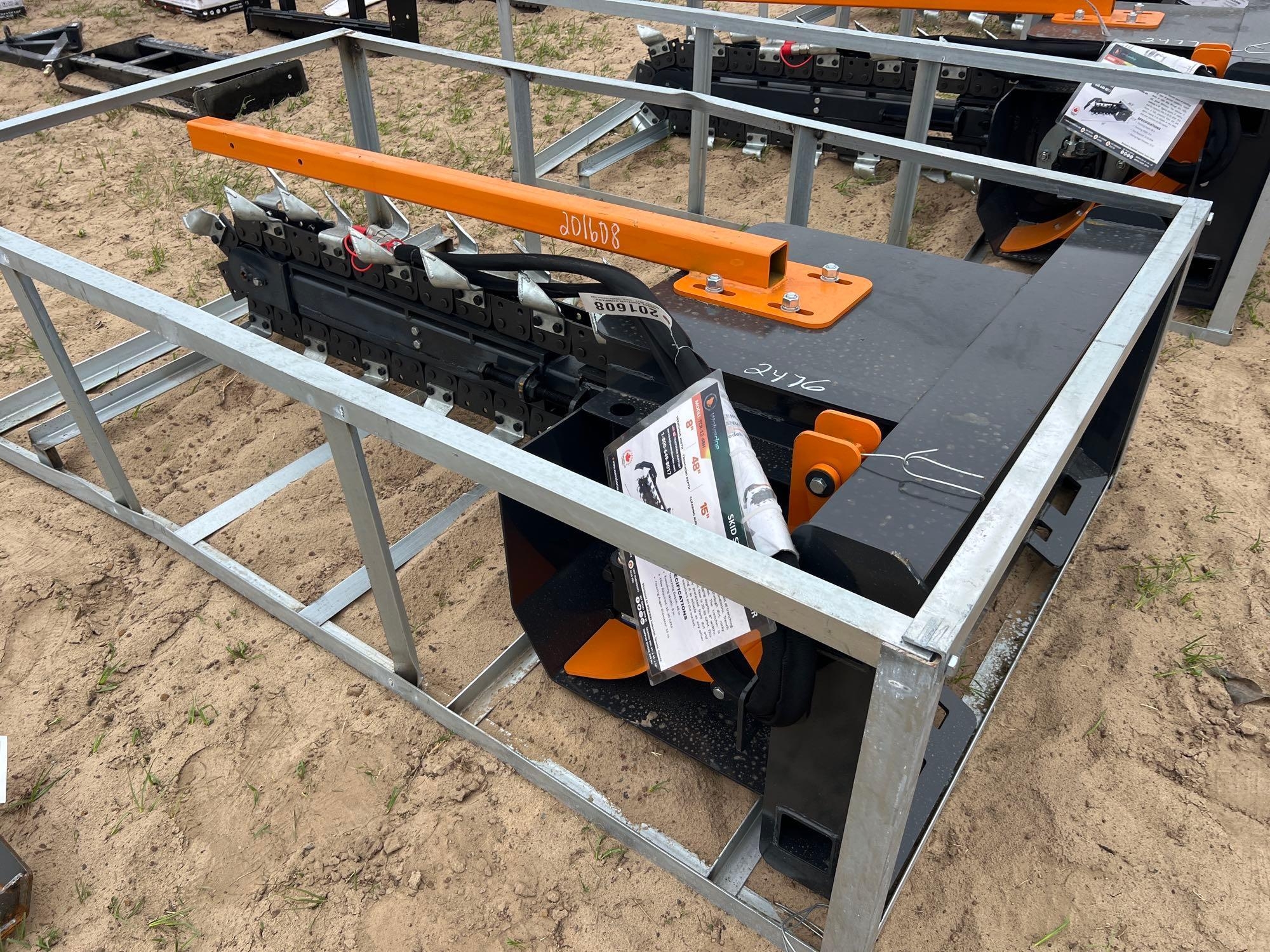 UNUSED WOLVERINE TCR-12-48H 48" HYD TRENCHER (A54757)