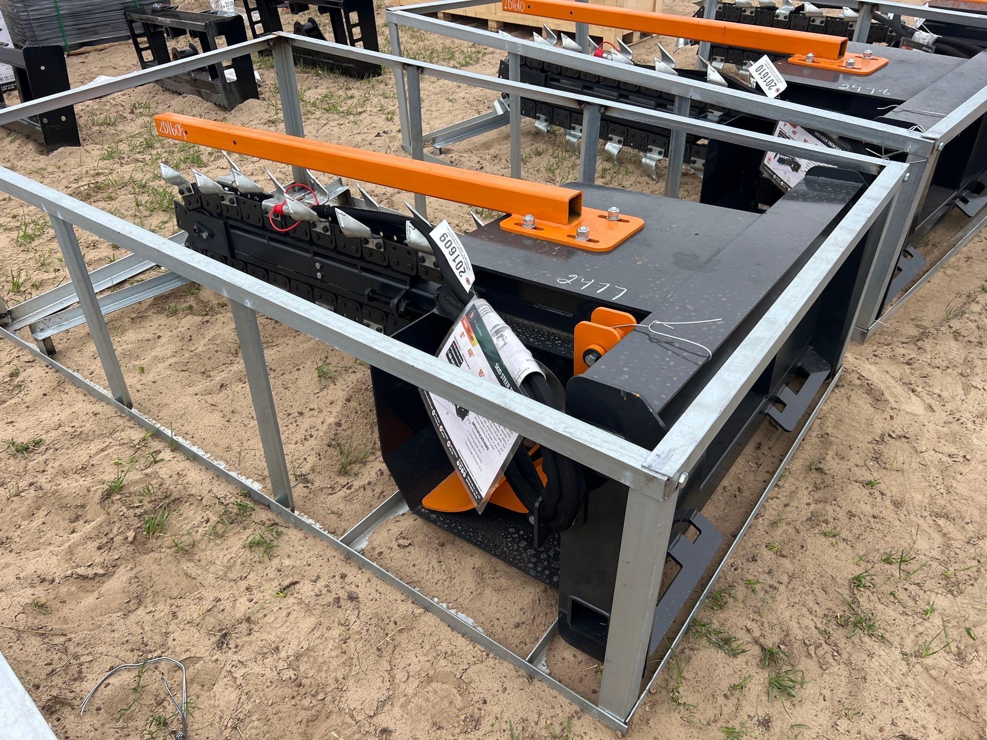 UNUSED WOLVERINE TCR-12-48H 48" HYD TRENCHER (A54757)