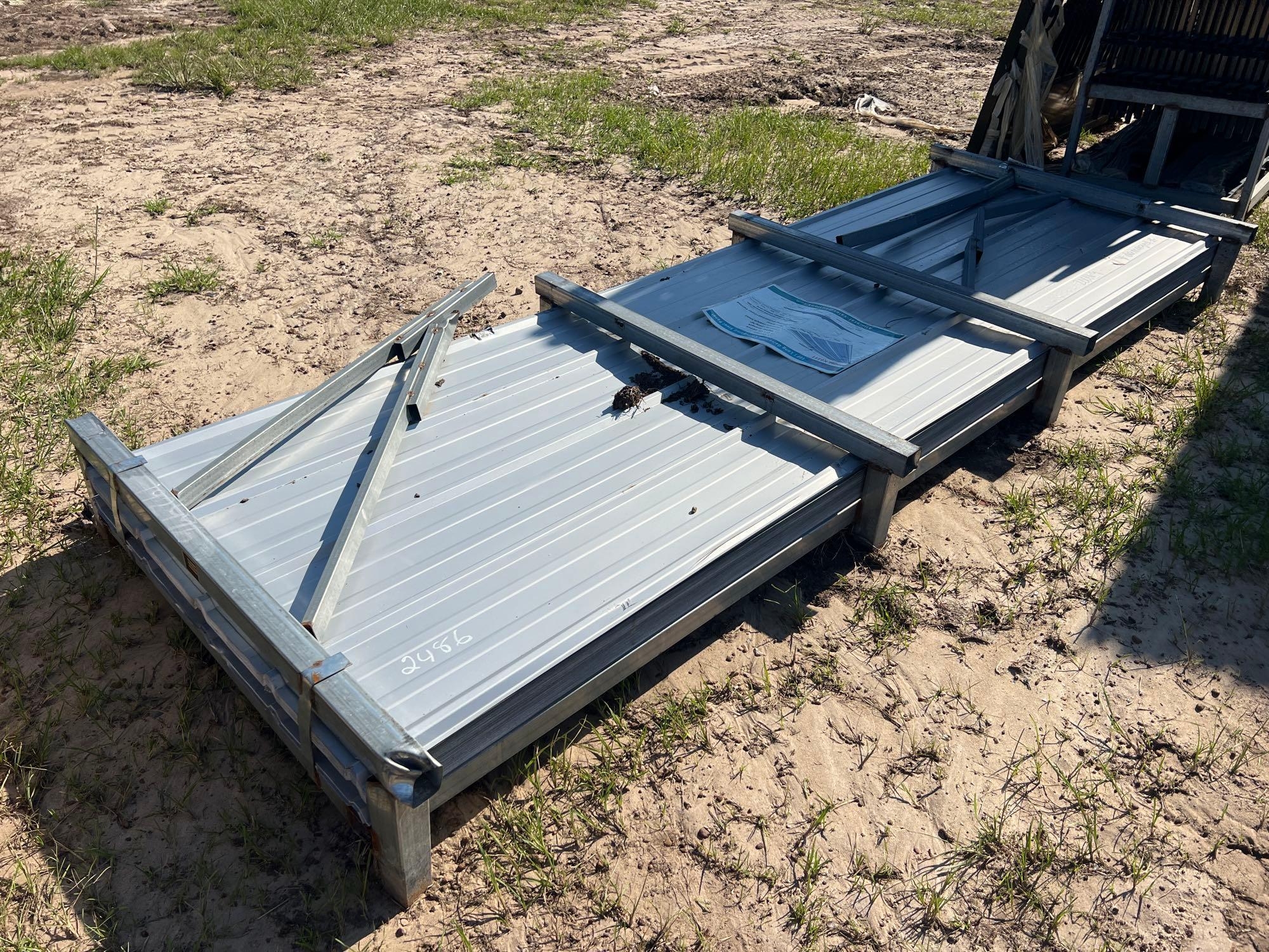 UNUSED ALLMETAL K0311-10' GALVALUME STEEL (A51248)