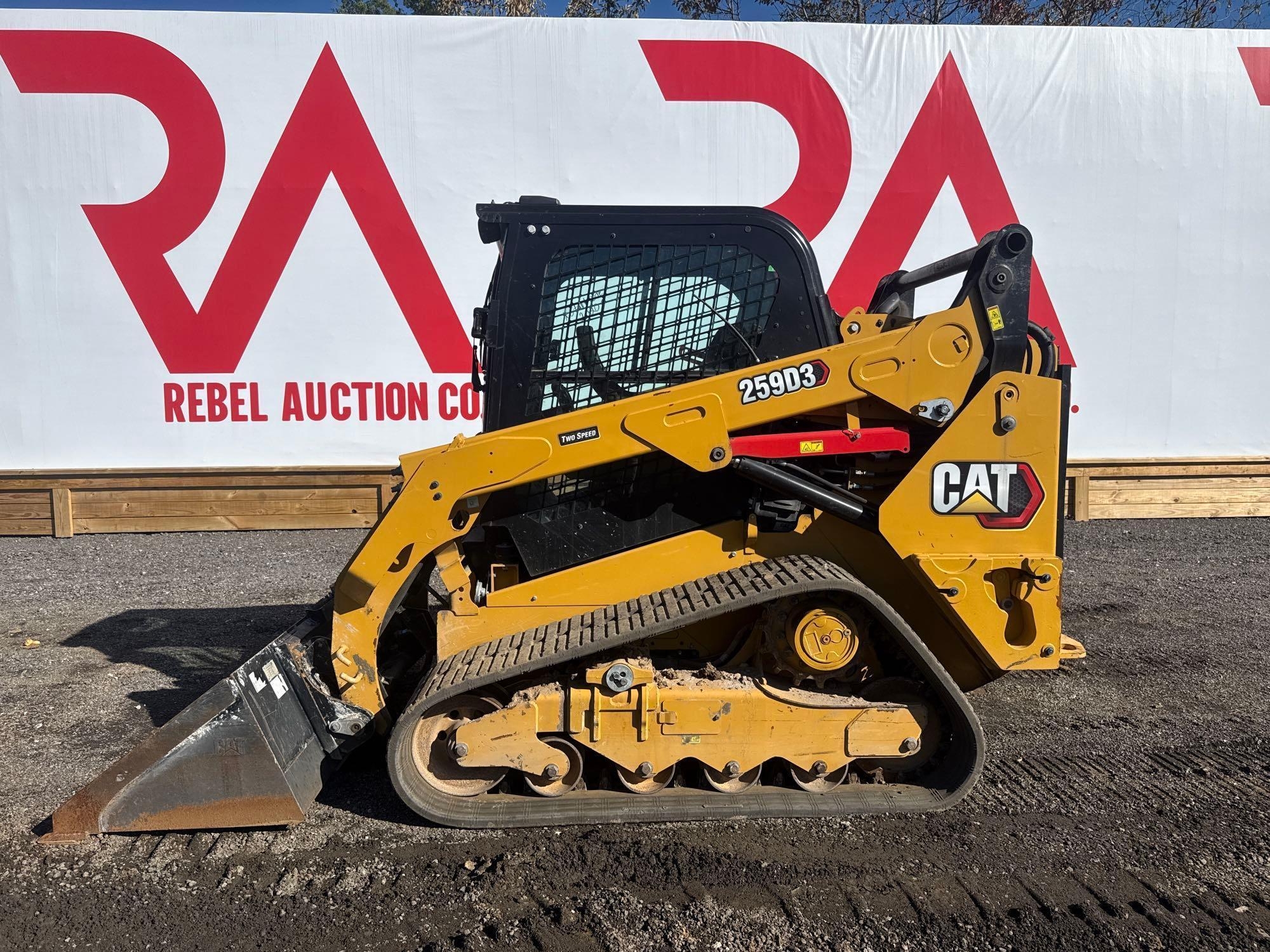 2023 CATERPILLAR 259D3 SKID STEER (A52706)