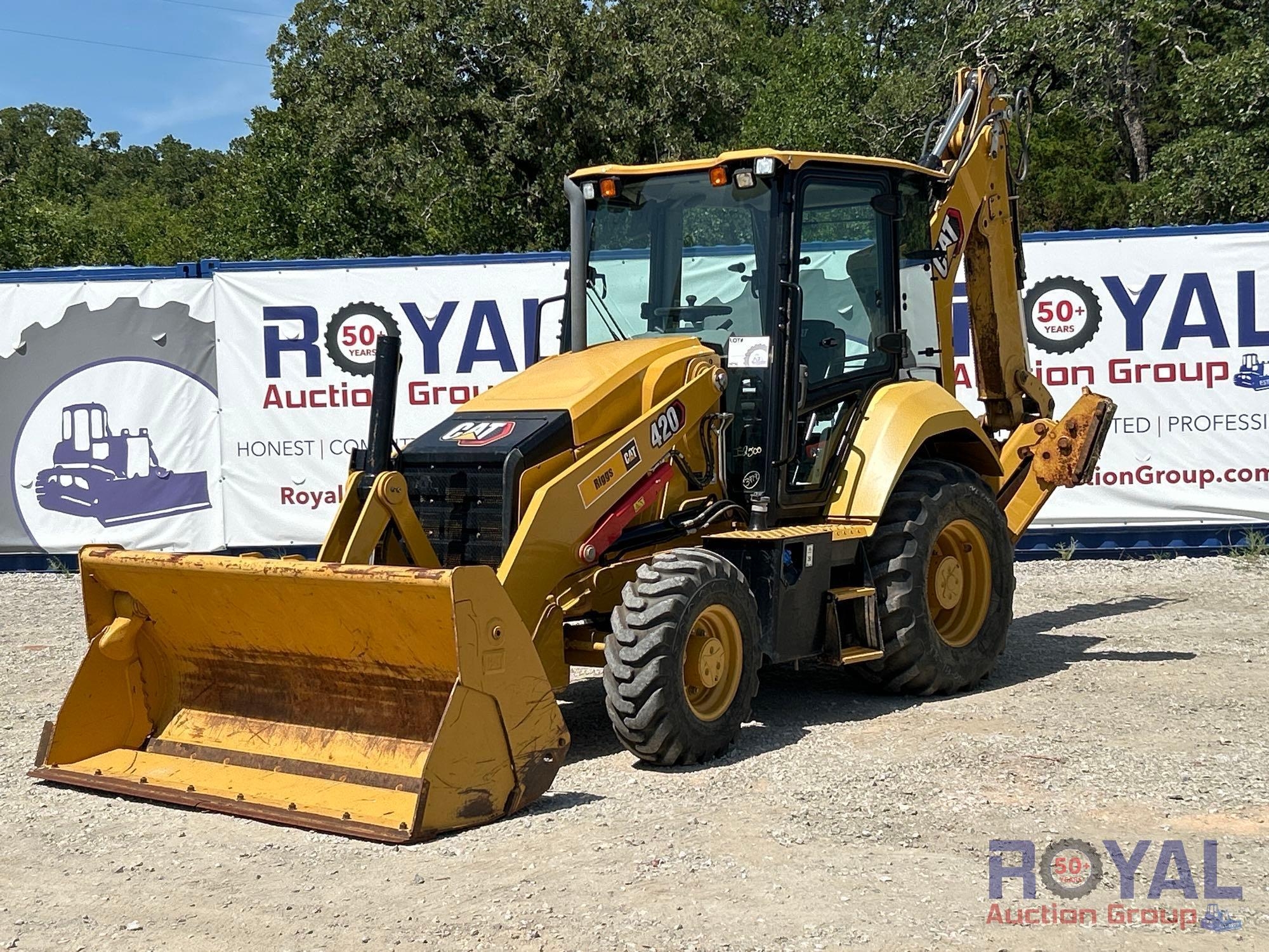 Caterpillar 420 Extendahoe Loader Backhoe (A49461)