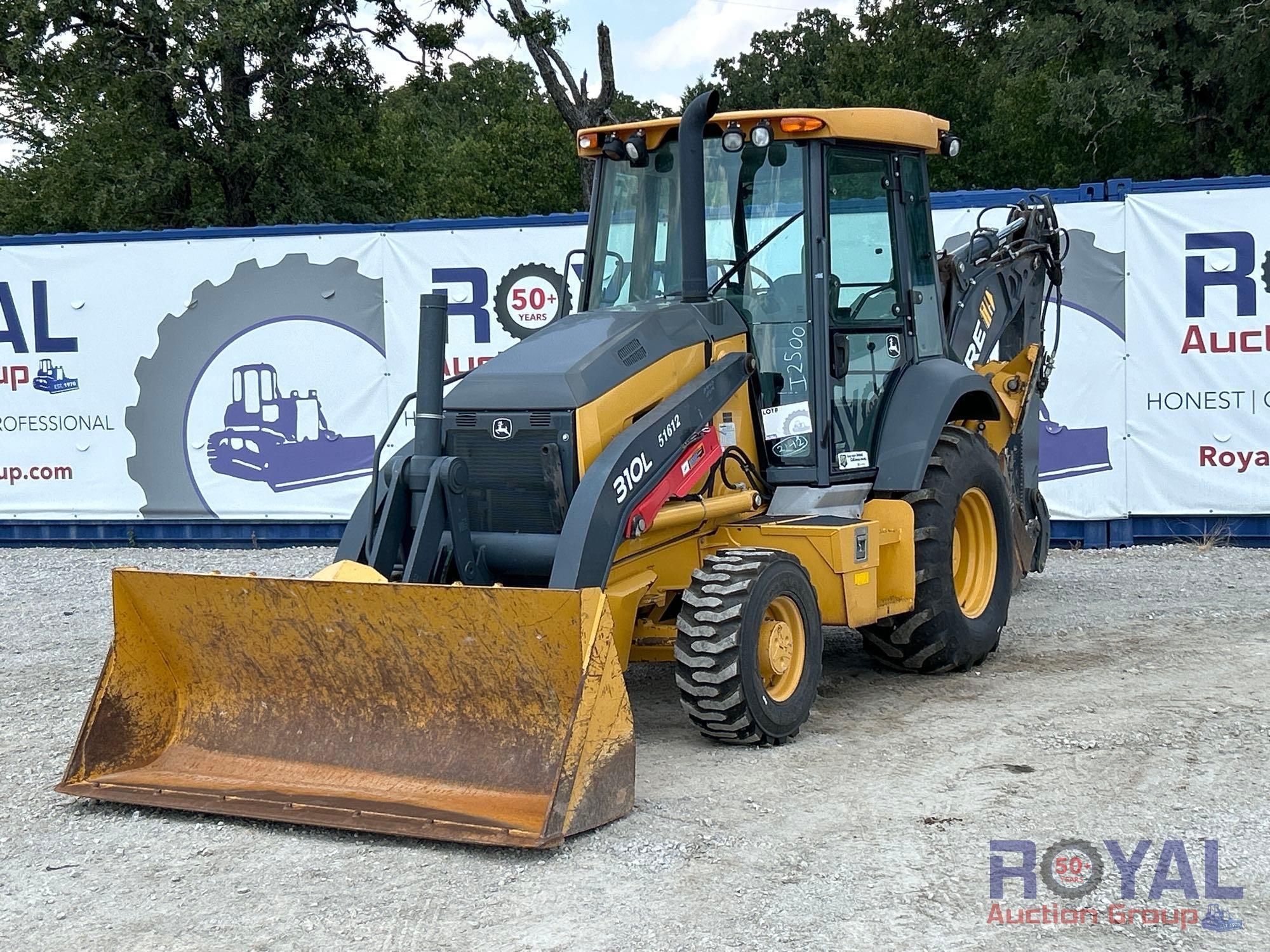 2018 John Deere 310L 4x4 Extendahoe Loader Backhoe (A52377)