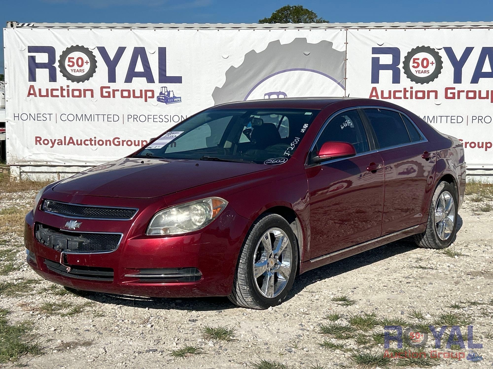 Year: 2011 Make: Chevrolet Model: Malibu Vehicle Type: Passenger Car Mileage: Plate: Body Type: 4 (A54815)
