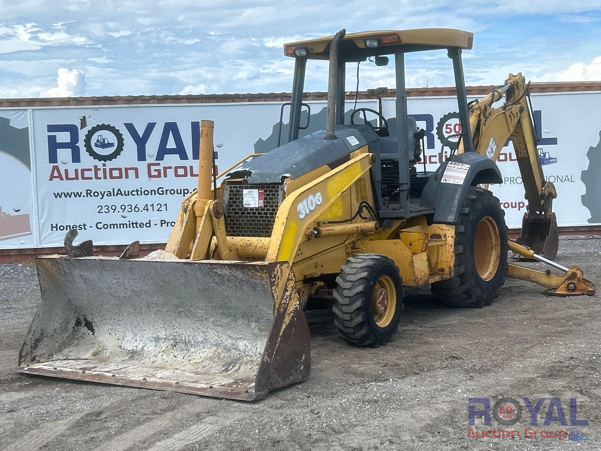 2005 John Deere 310G 4x4 Loader Backhoe (A53421)