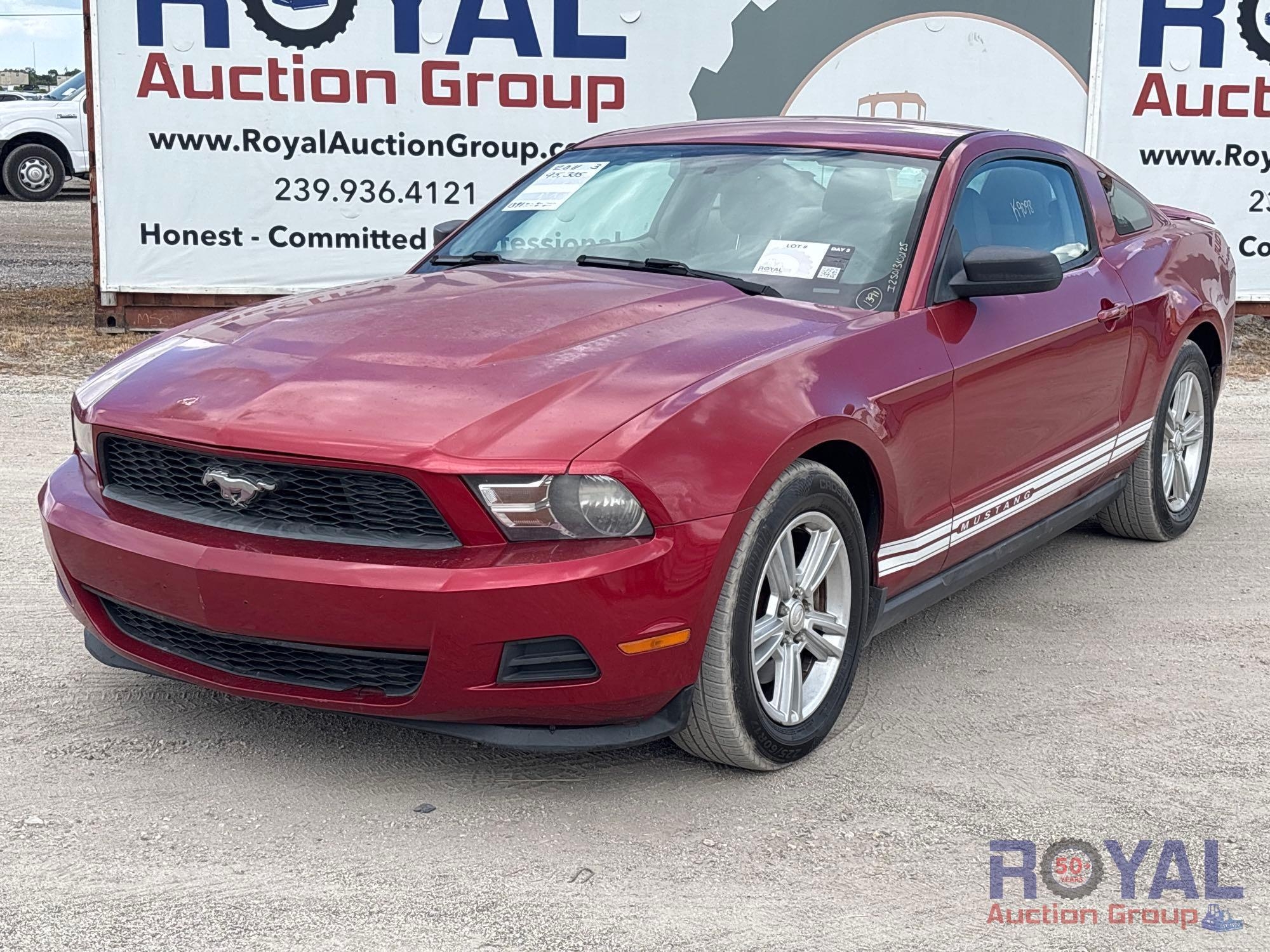 2011 Ford Mustang Coupe (A55758)