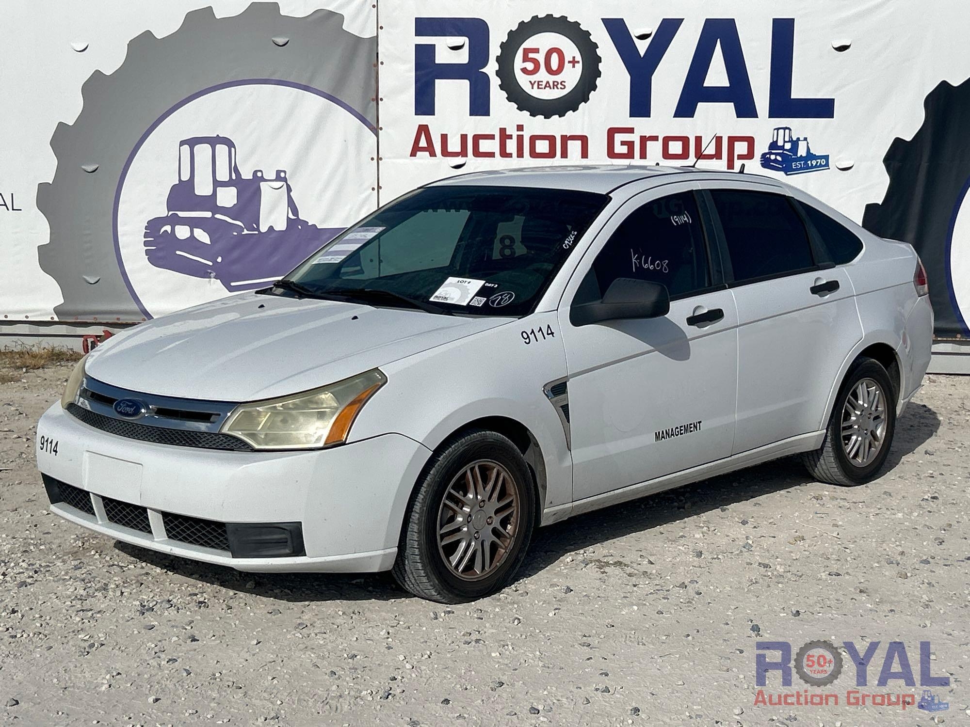 2008 Ford Focus SEL Sedan (A55853)