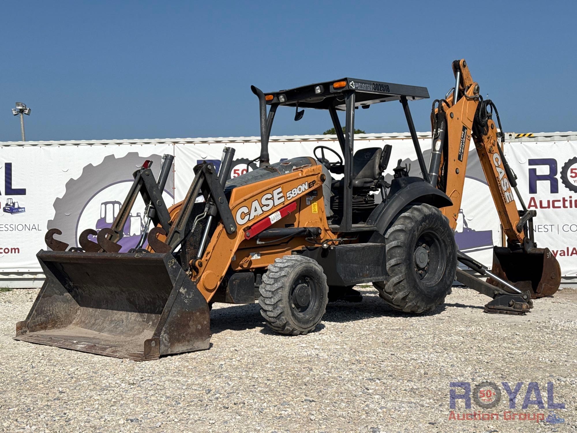 Case 580N 4x4 Extendahoe Loader Backhoe (A44571)
