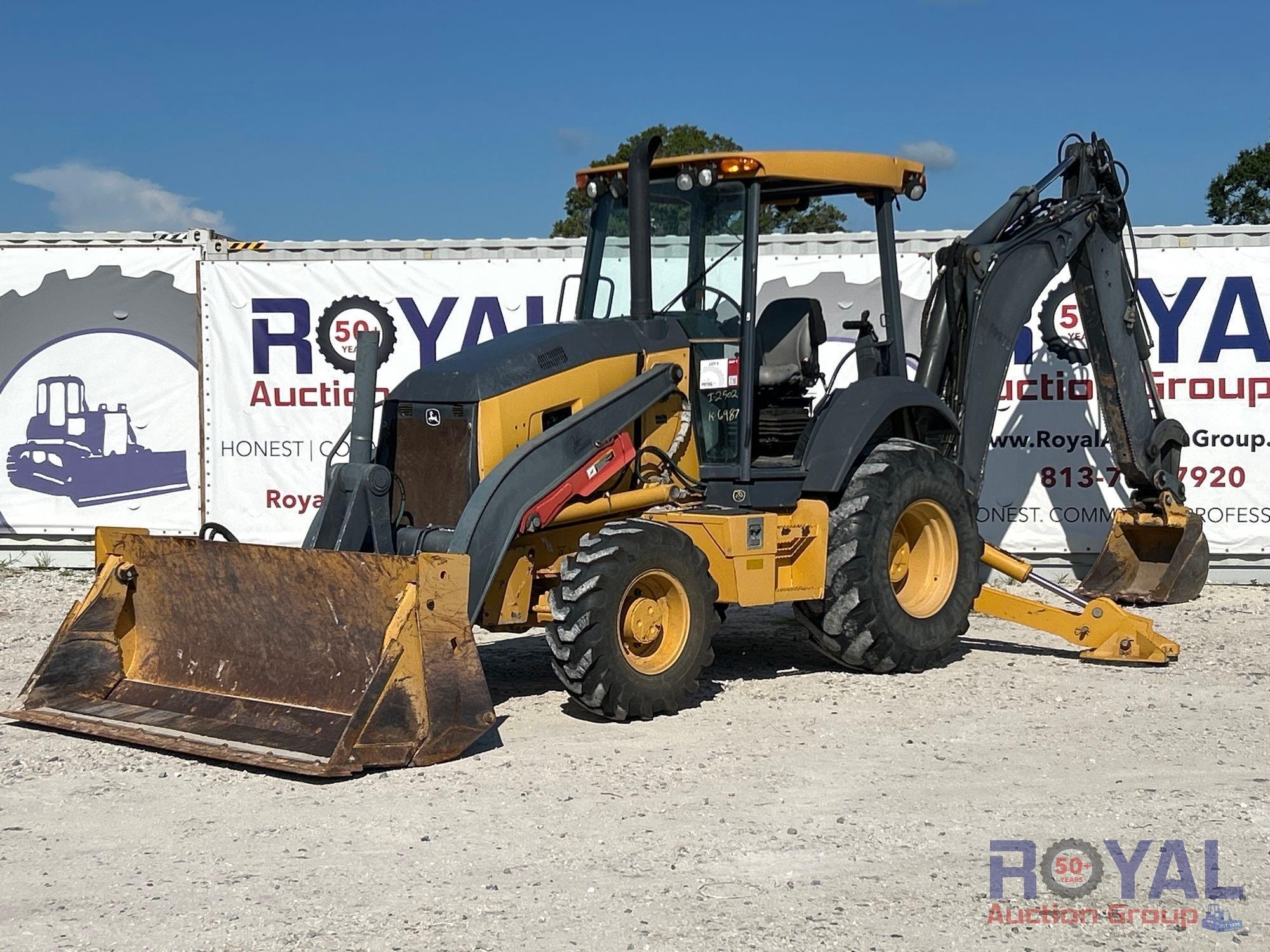 Caterpillar 410L 4x4 Extendahoe Backhoe Loader (A51691)
