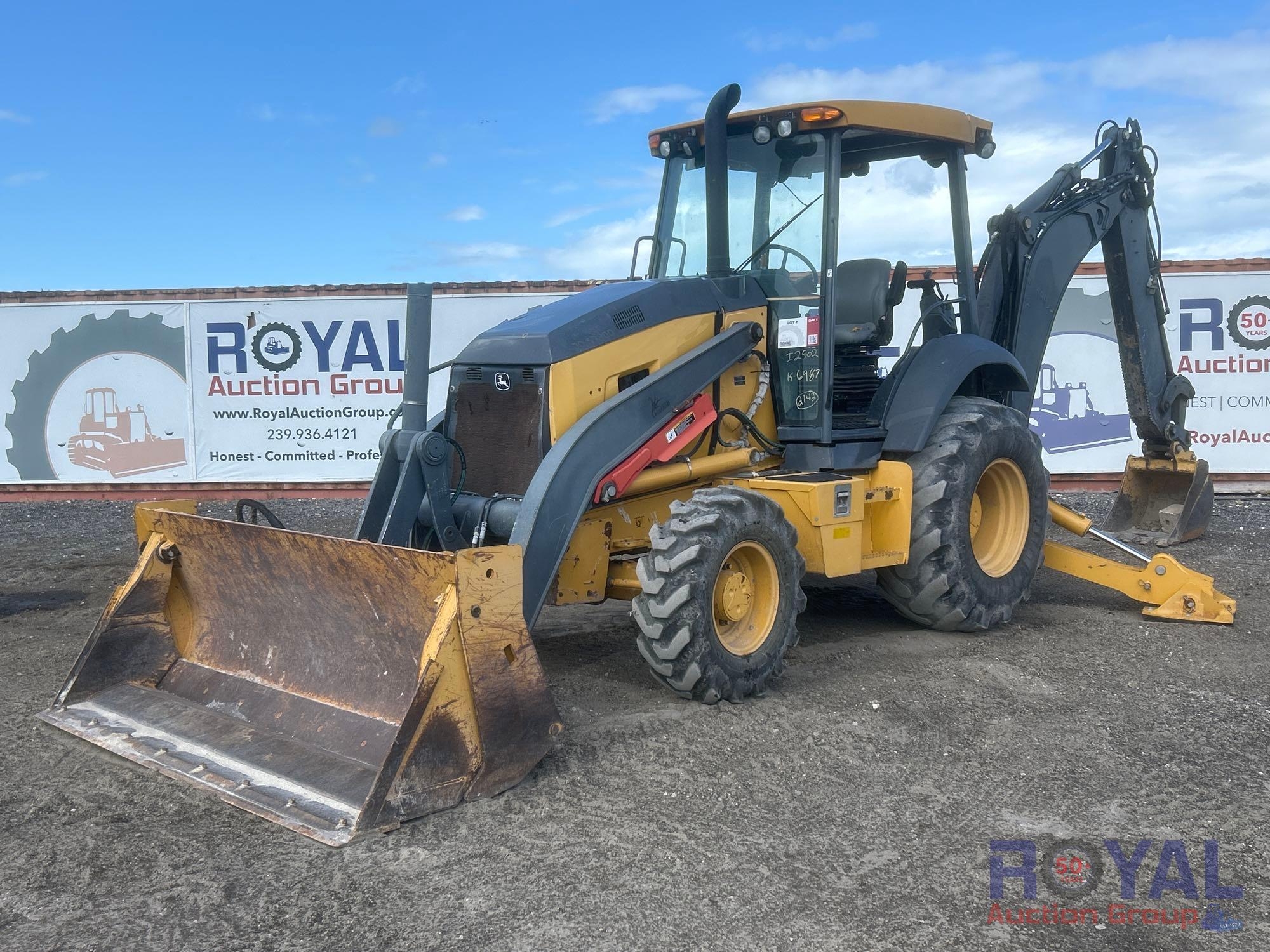 John Deere Extendahoe Loader Backhoe (A55787)