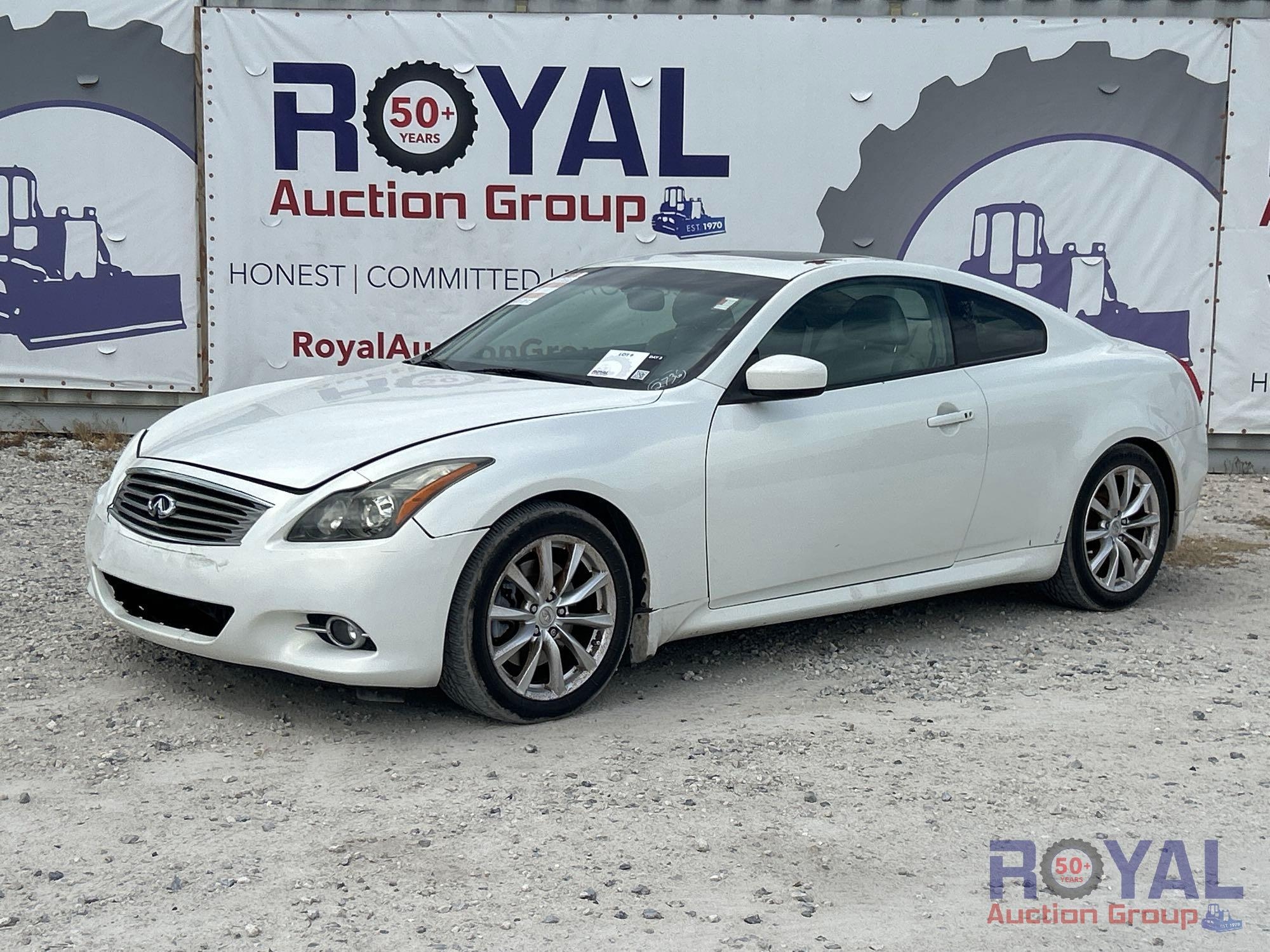 2013 Infiniti G37 Coupe (A54815)