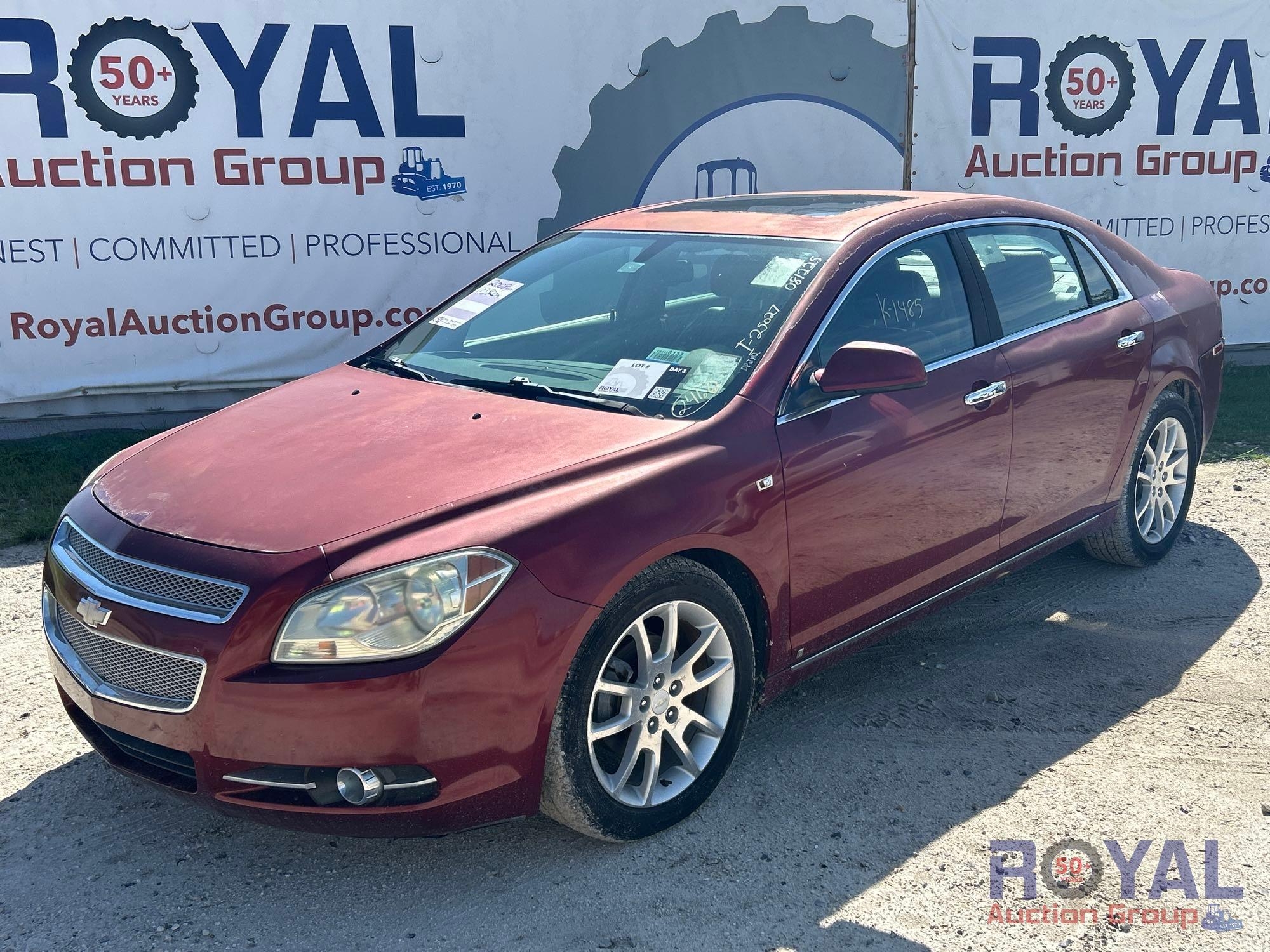 Year: 2008 Make: Chevrolet Model: Malibu Vehicle Type: Passenger Car Mileage: Plate: Body Type: 4 (A51694)