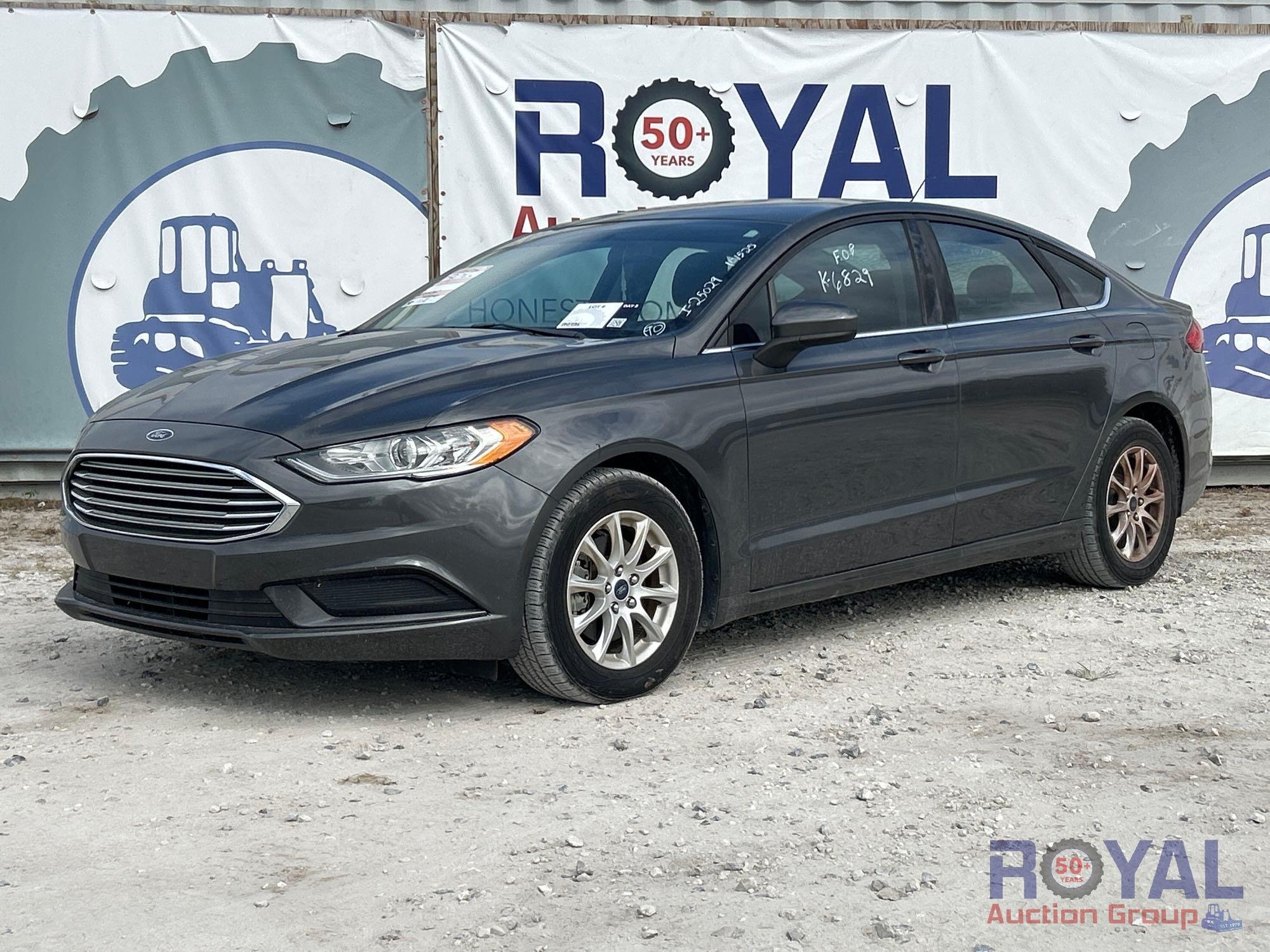 Year: 2017 Make: Ford Model: Fusion Vehicle Type: Passenger Car Mileage: Plate: Body Type: 4 Door (A55853)
