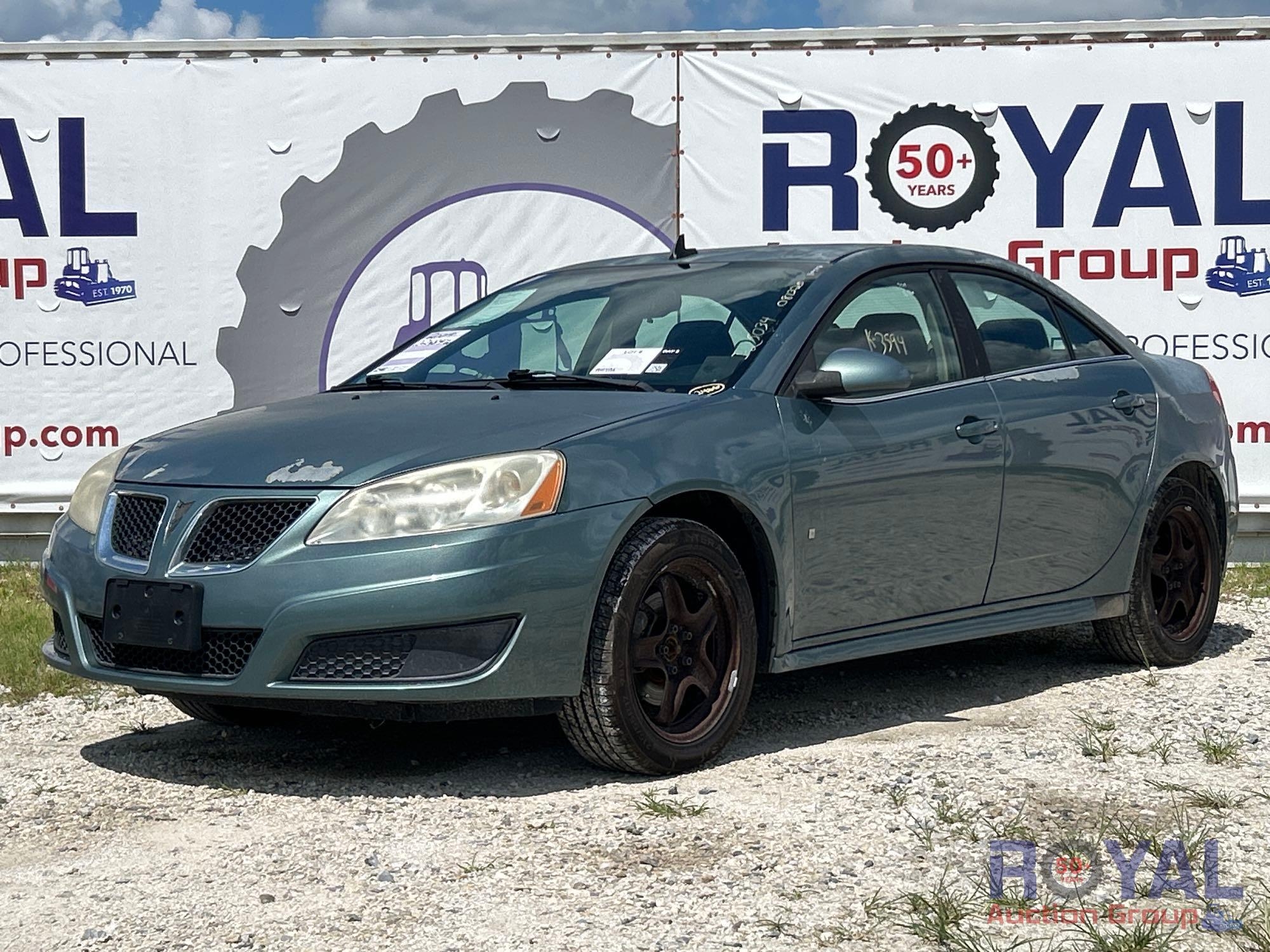 2009 Pontiac G6 Passenger Car (A51694)