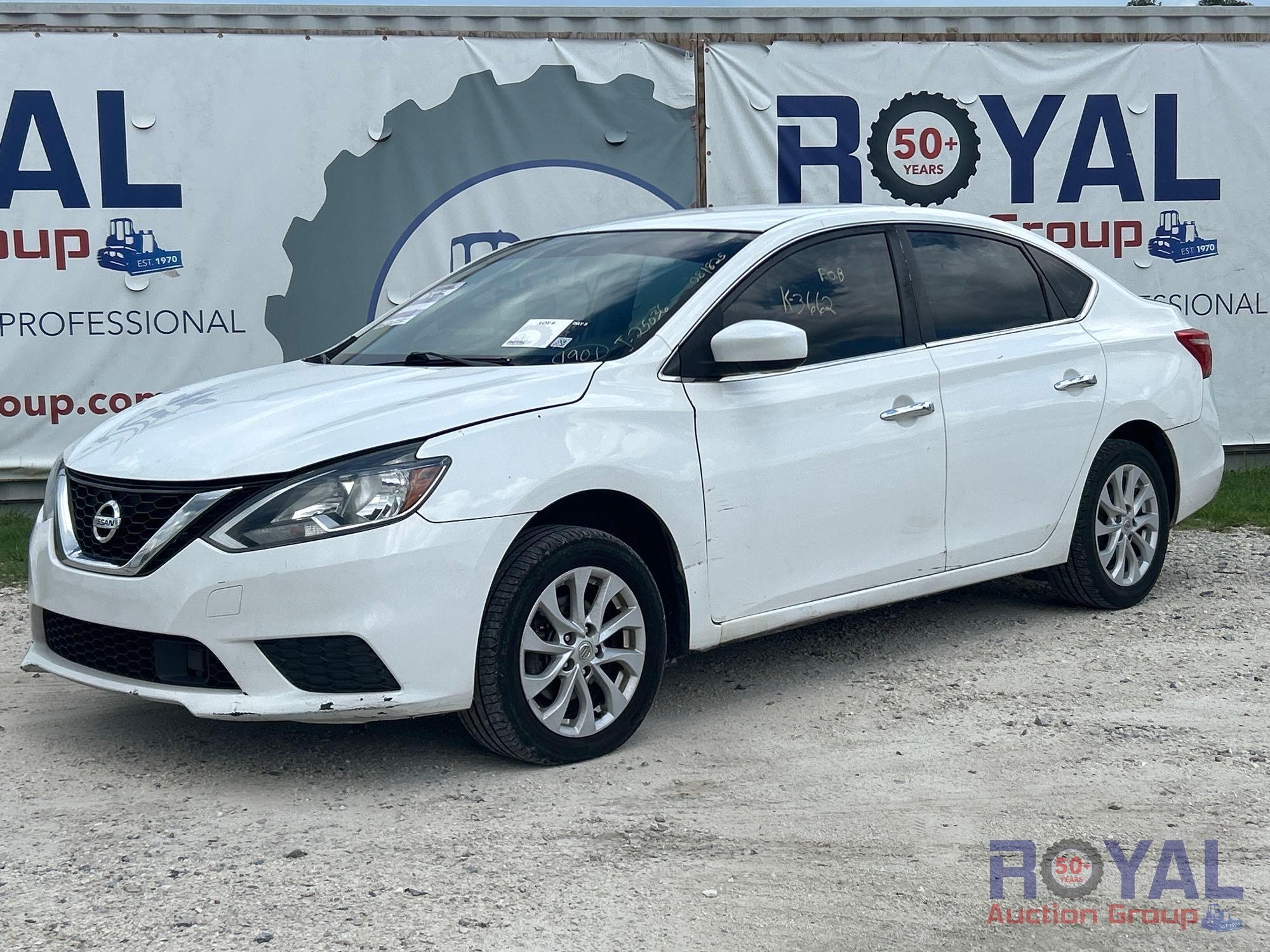 Year: 2018 Make: Nissan Model: Sentra Vehicle Type: Passenger Car Mileage: Plate: Body Type: 4 Door (A51694)