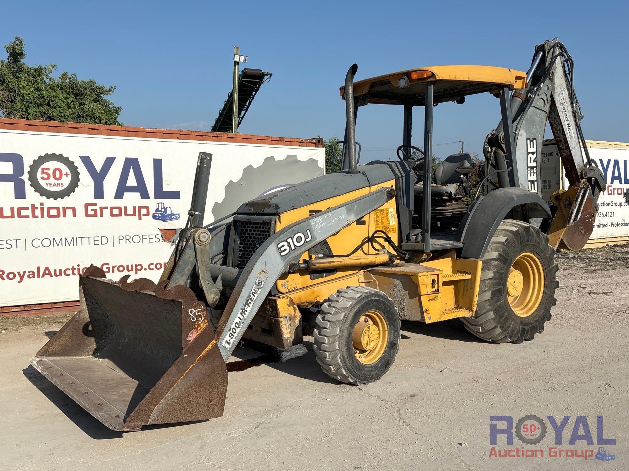 2010 John Deere 310J 4x4 Extendahoe Backhoe Loader (A46683)