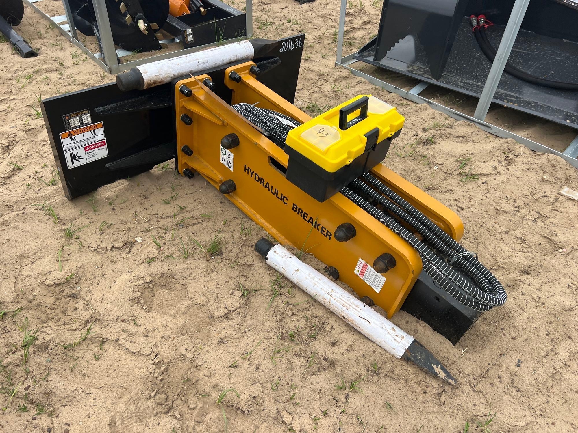 UNUSED WOLVERINE CB-11-750F HYD CONCRETE BREAKER (A54757)