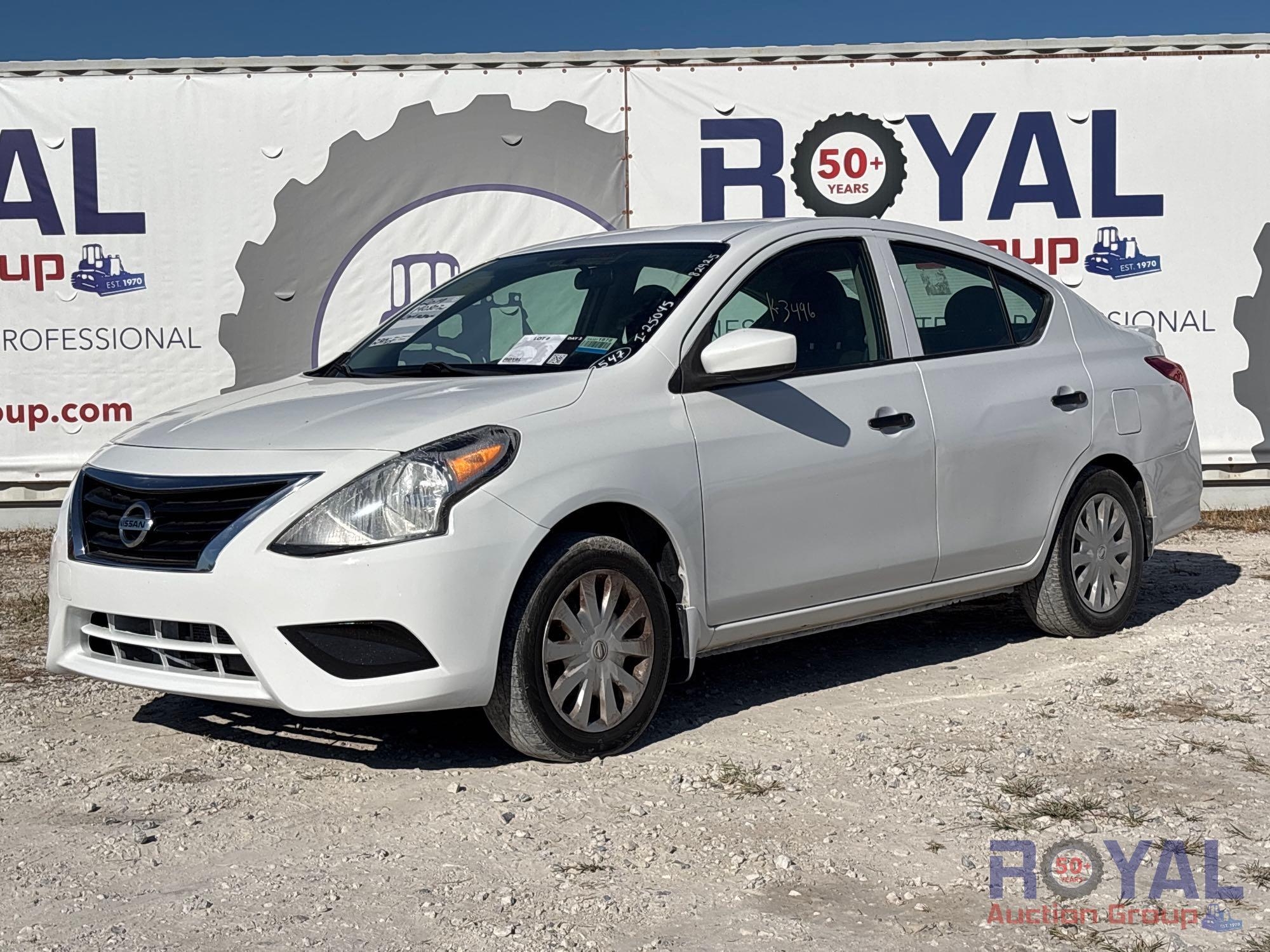 Year: 2019 Make: Nissan Model: Versa Vehicle Type: Passenger Car Mileage: 190807 Plate: Body Type... (A55853)